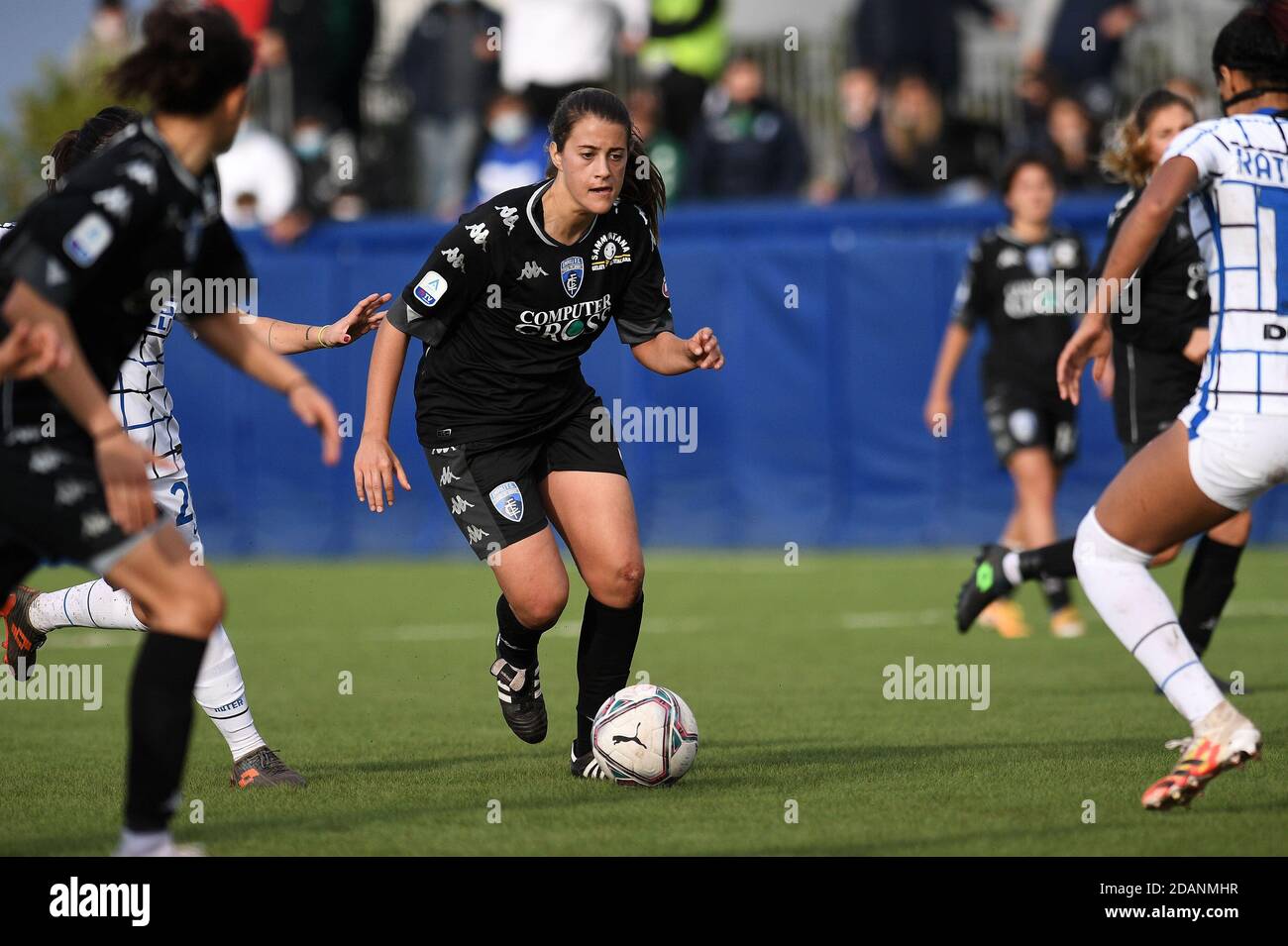 Empoli, Italien. 14. Nov, 2020. empoli, Italien, Monteboro Stadion, 14 Nov 2020, Elisa Polli von Empoli FC in Aktion während Empoli Ladies vs FC Internazionale - Italienischer Fußball Serie A Frauenspiel - Credit: LM/Matteo Papini Credit: Matteo Papini/LPS/ZUMA Wire/Alamy Live News Stockfoto