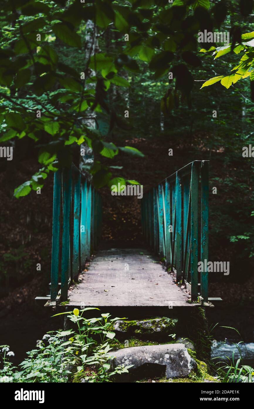 Bridgeway to Nirgendwo Stockfoto