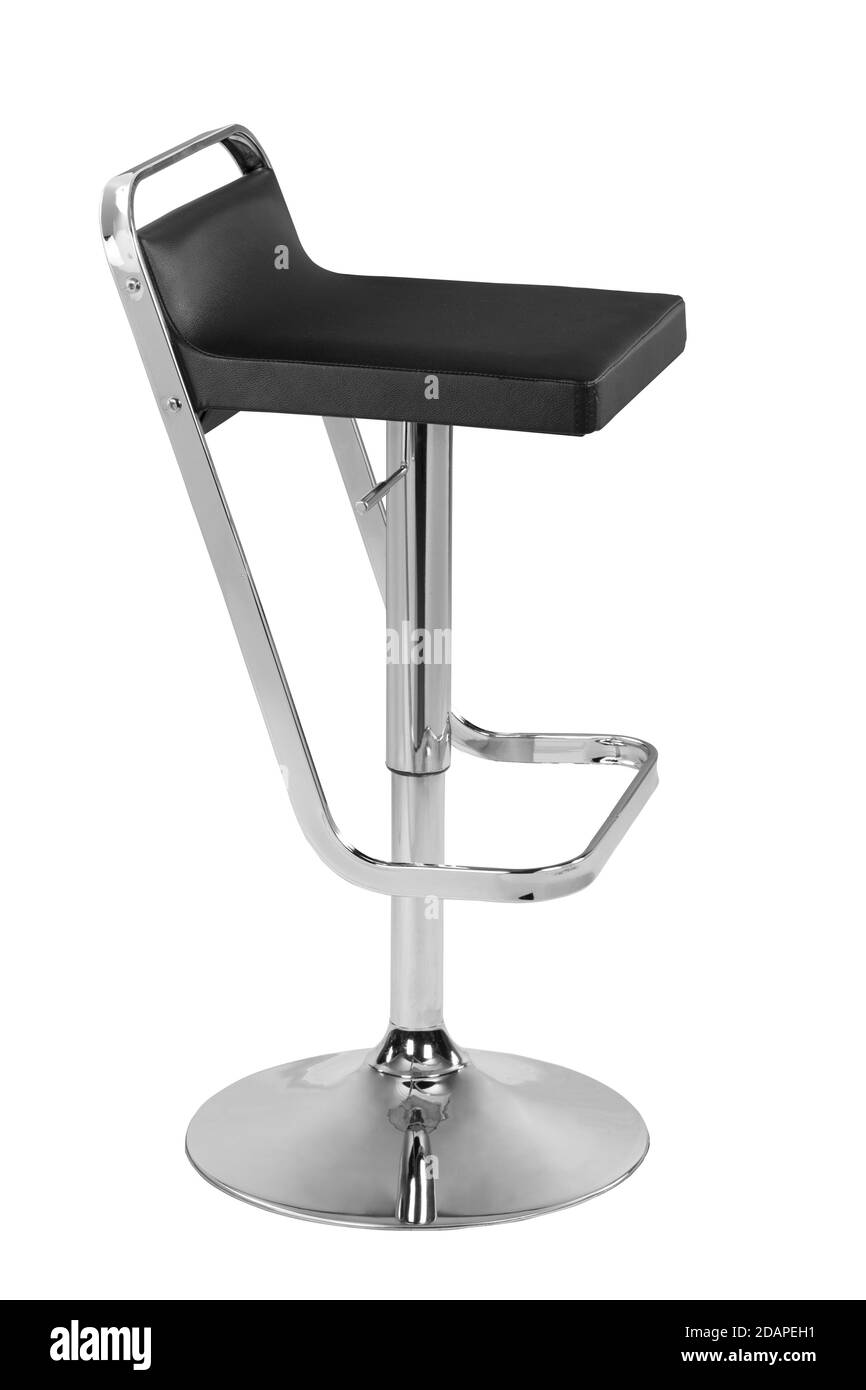 Küche Barstuhl auf weißem Hintergrund Stockfoto
