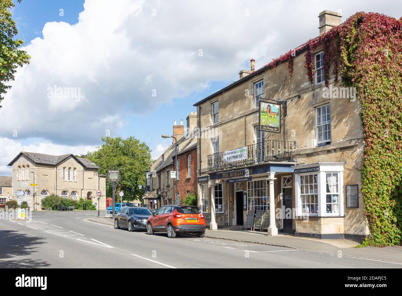 The Romany Inn, Bridge Street, Bampton, Oxfordshire, England, Großbritannien Stockfoto