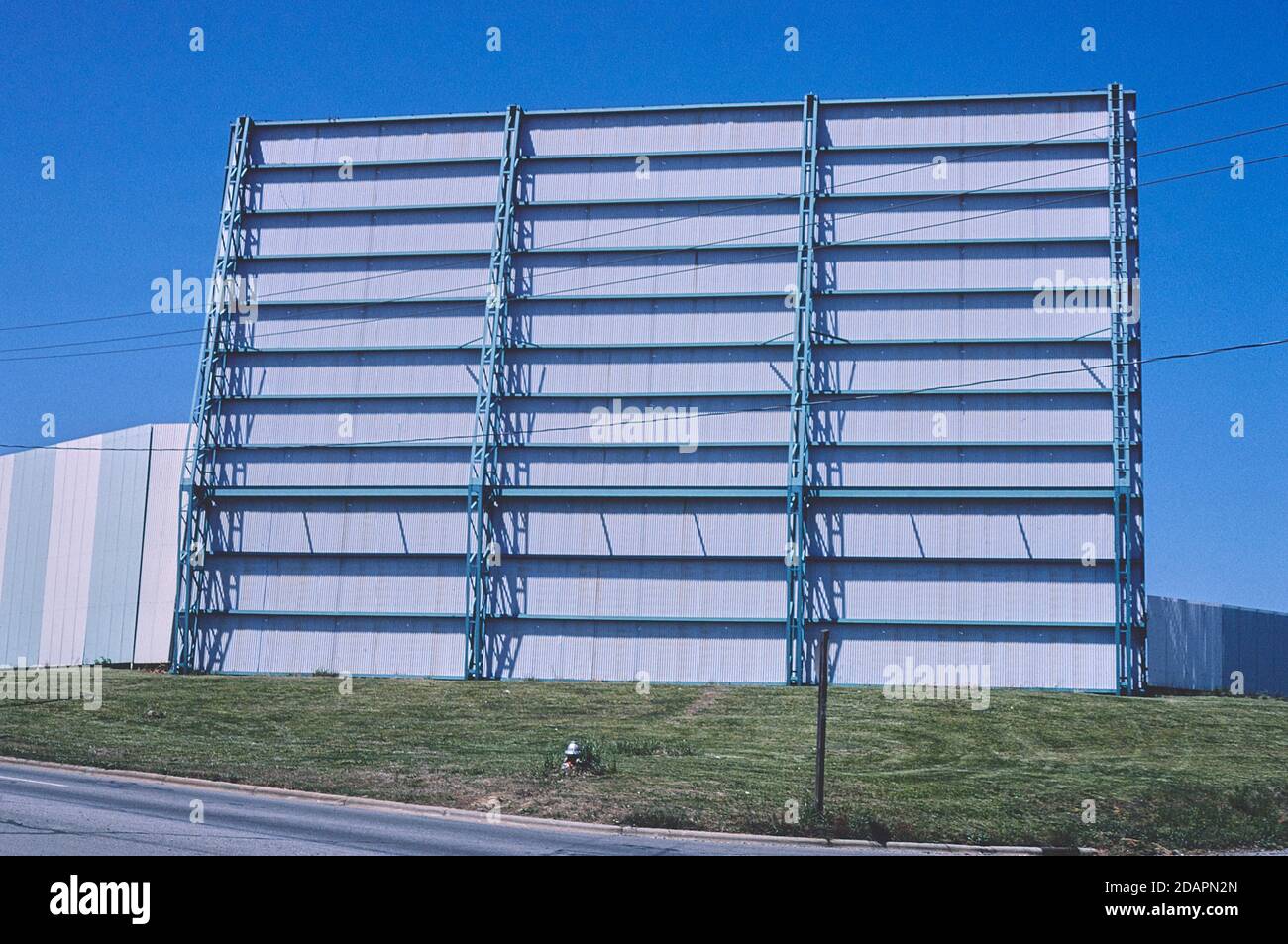 70 Twin Drive-in Theater, Route 70, Haw River, North Carolina, USA, John Margolies Roadside America Photograph Archive, 1982 Stockfoto