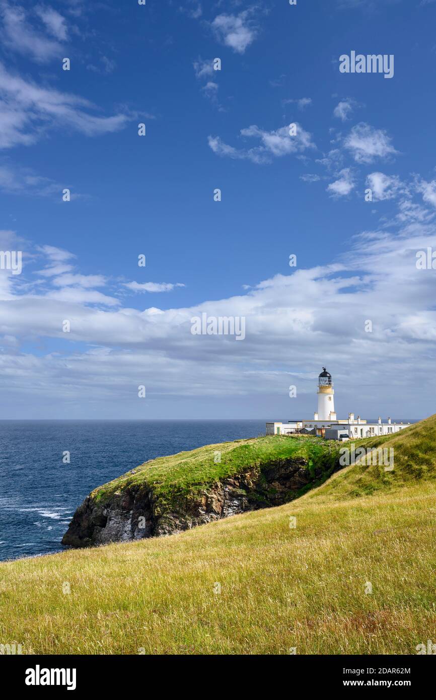 Tiumpan Head Lighthouse, Großbritannien, Lewis und Harris, Schottland Stockfoto