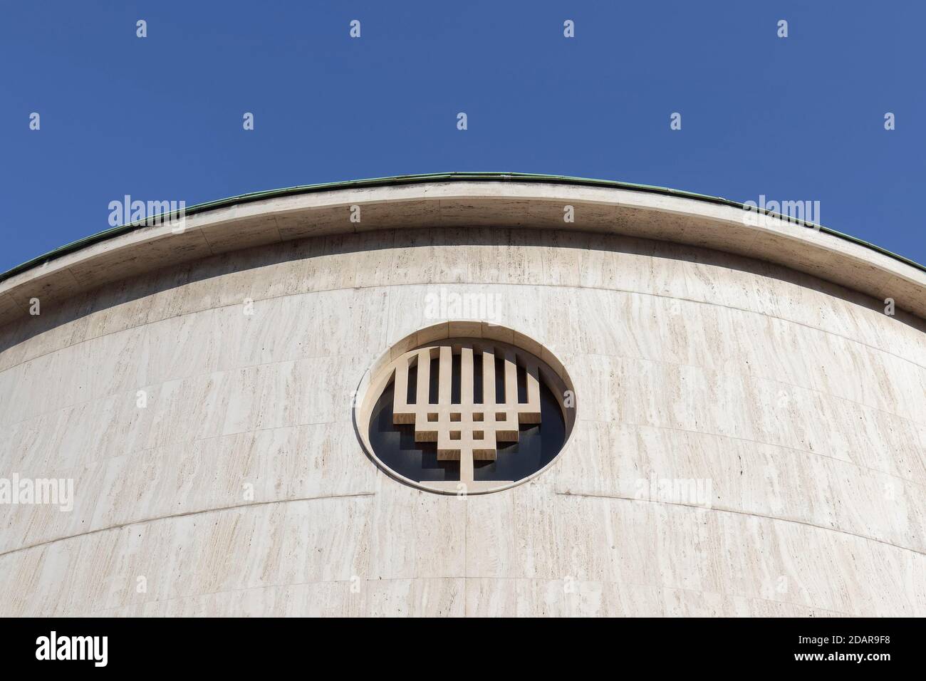 Neue Synagoge, Paul-Spiegel-Platz, Düsseldorf-Derendorf,  Nordrhein-Westfalen, Deutschland Stockfotografie - Alamy