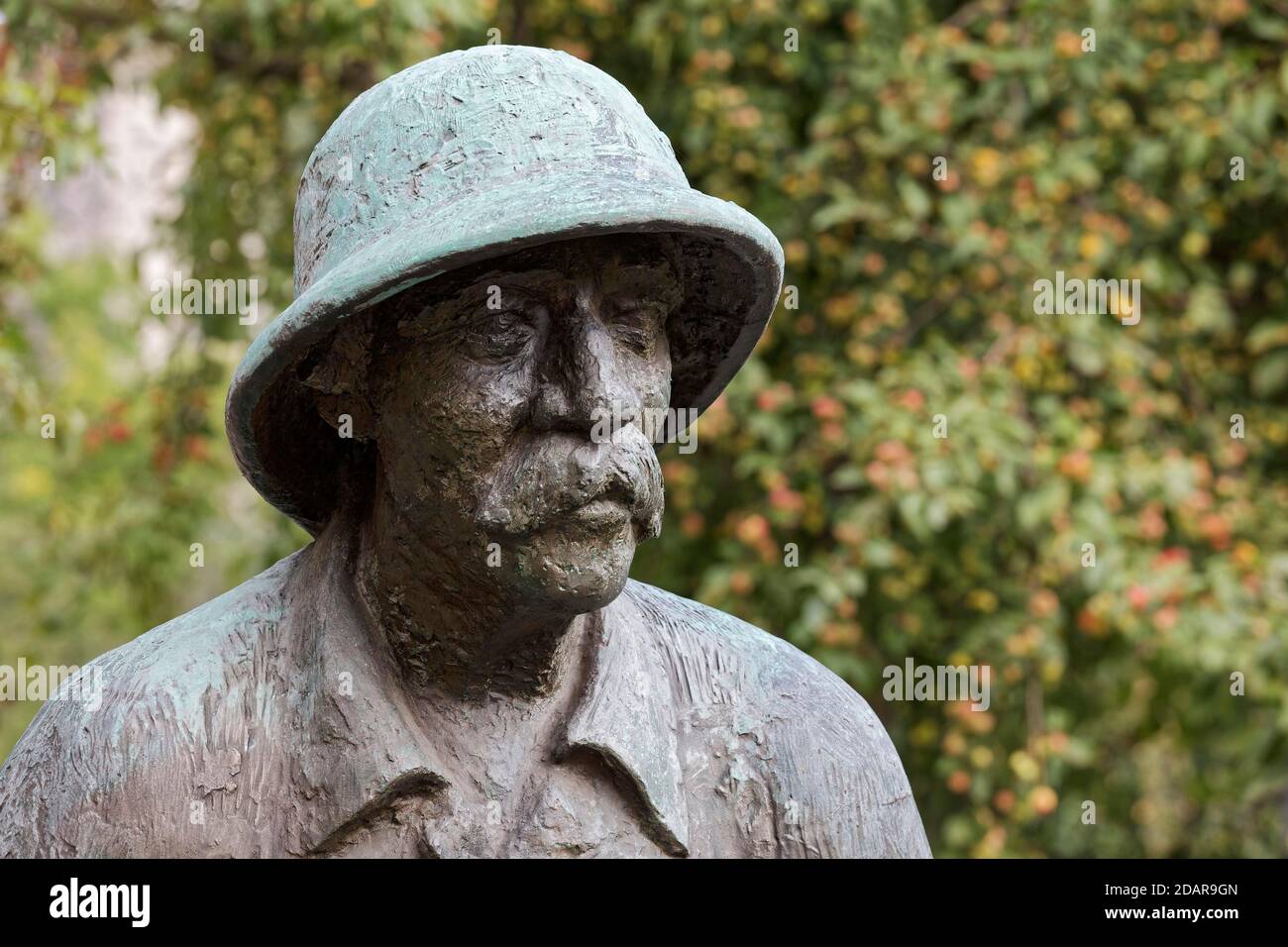Denkmal Albert Schweitzer, Bildhauer Gerhard Geyer, Weimar, Thüringen, Deutschland Stockfoto