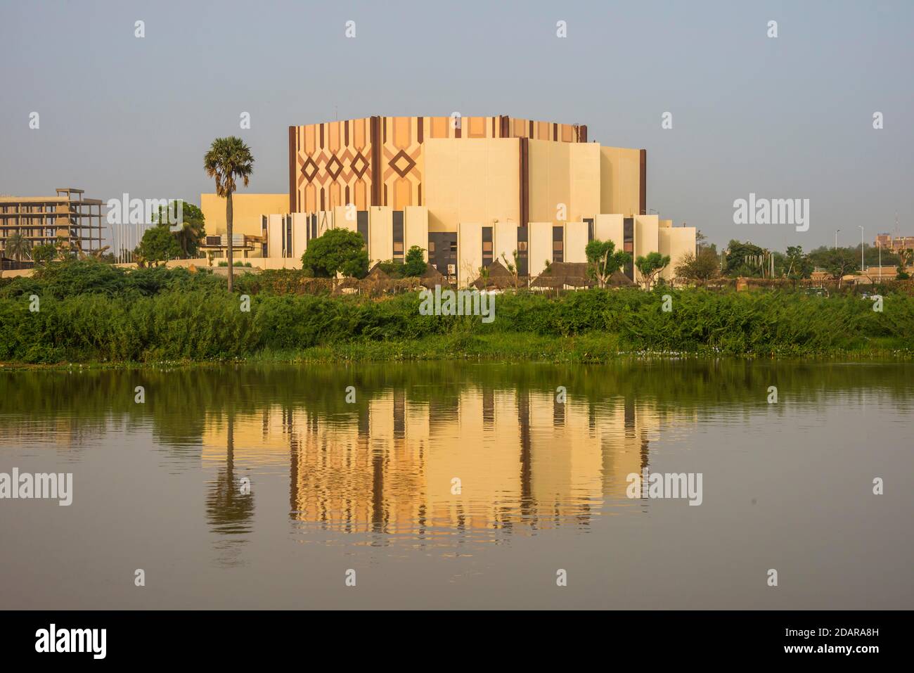 Der Kongress über den Fluss Niger, Niamey, Niger Stockfoto