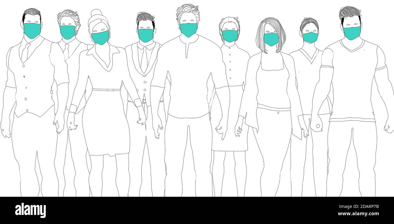 Der Kampf Gegen Covid-19 Coronavirus Siegeserfolg Stockfoto