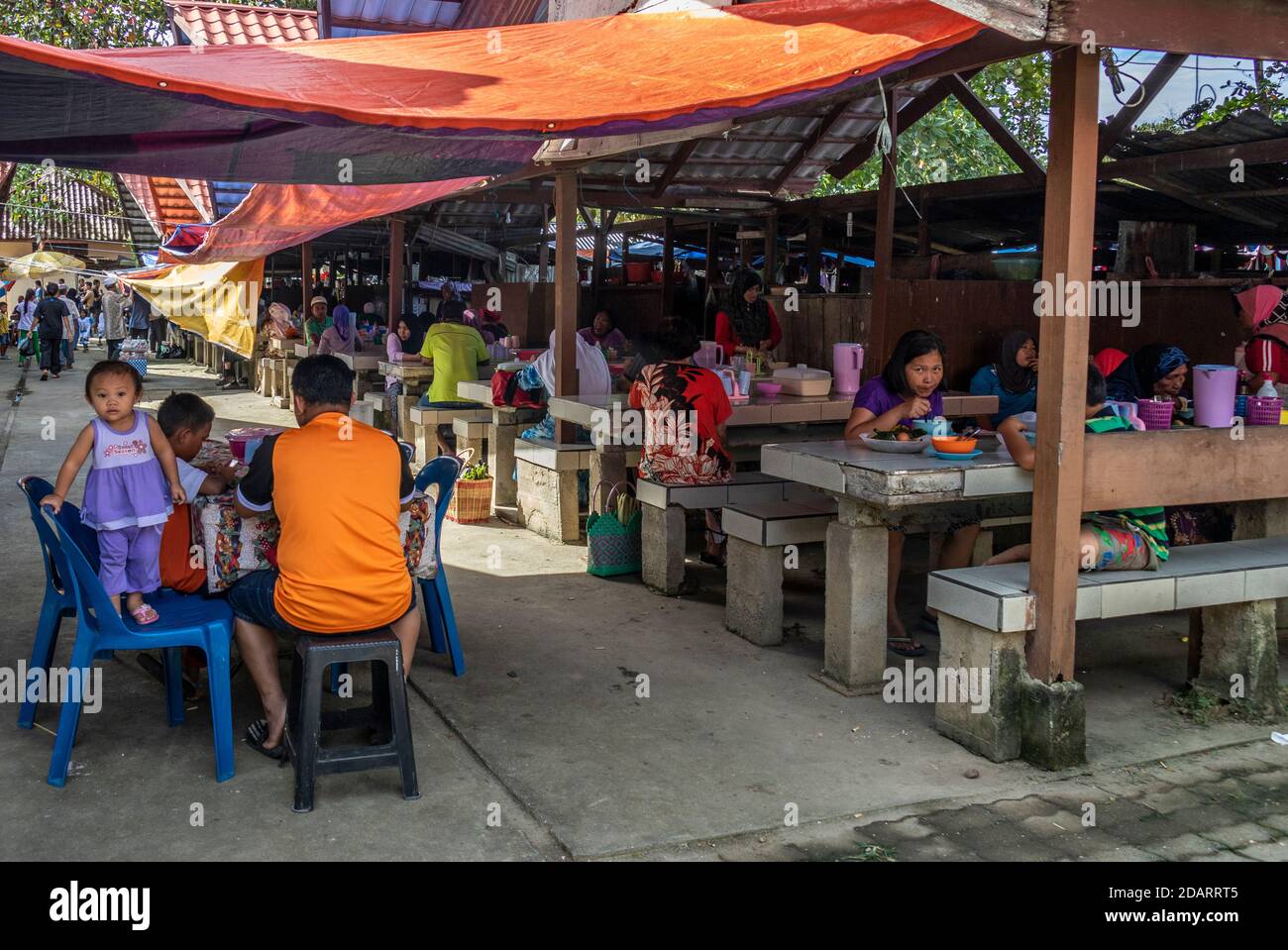 Markt Kota Belud Sabah Borneo Malaysia Stockfoto