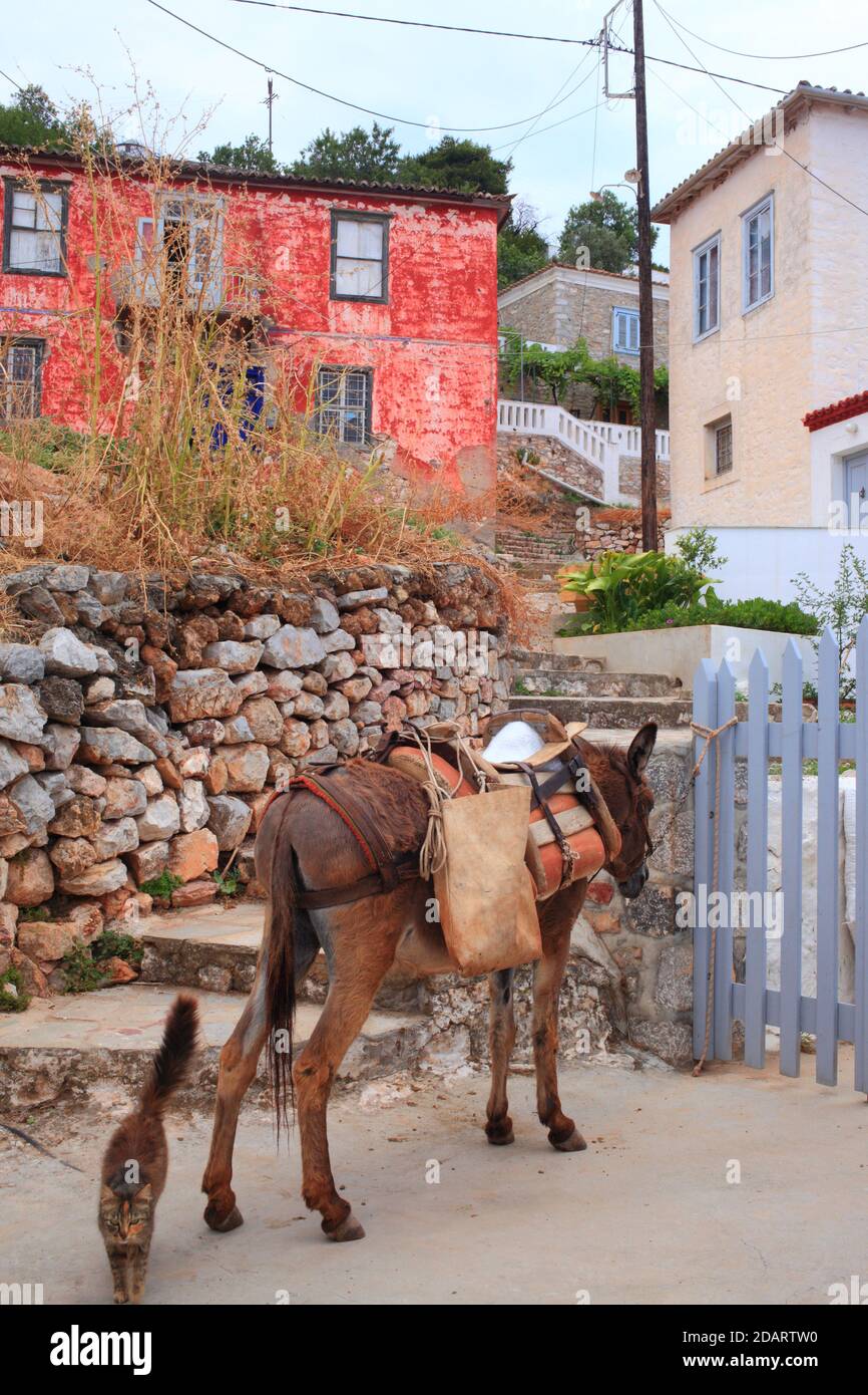 Um Hellas Herum Stockfoto