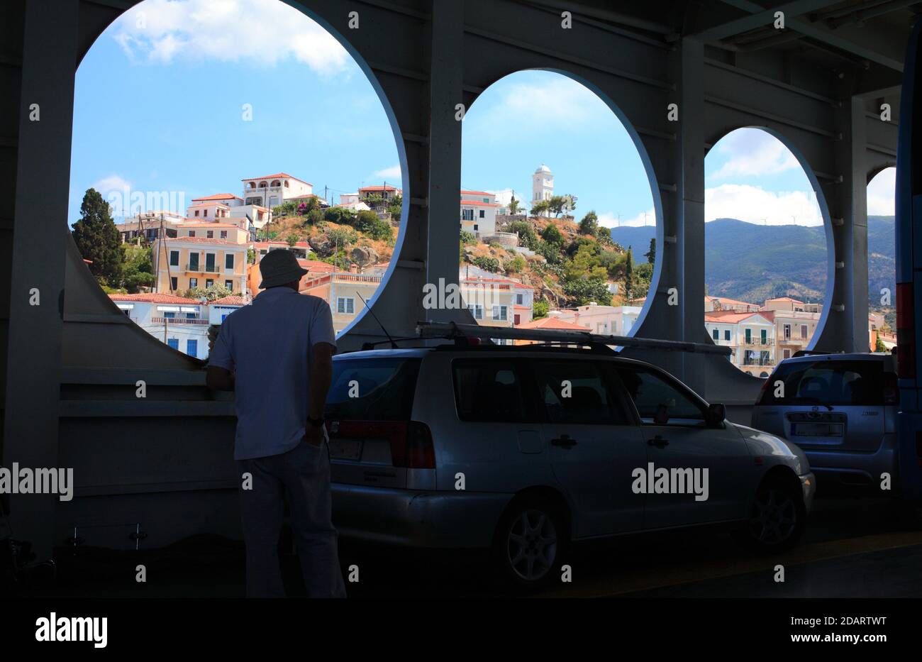 Um Hellas Herum Stockfoto