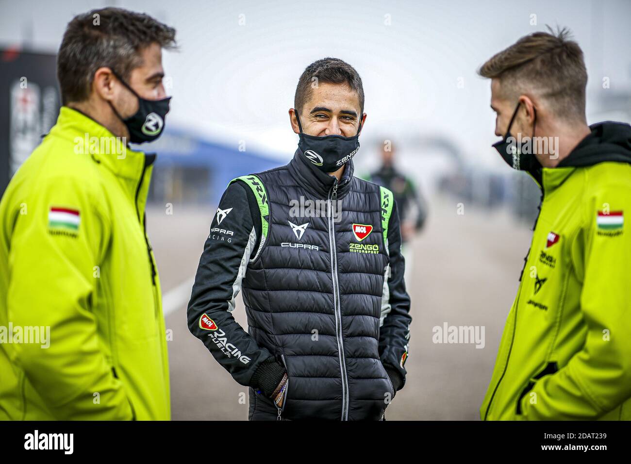 Azcona Mikel (esp), Zengo Motorsport, Cupra Leon Competicion TCR, Portrait beim FIA WTCR Race of Aragon 2020, 6. Lauf / LM Stockfoto