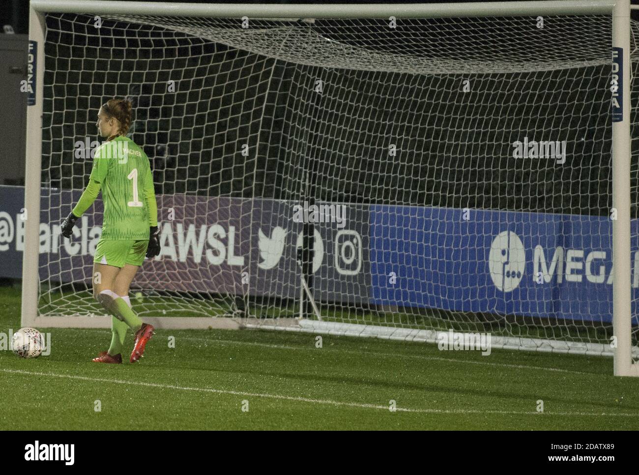 Liverpool, Großbritannien. November 2020. Sandy MacIver von Everton während des Women's Super League Fußballspiels zwischen Everton und Reading im Walton Hall Park Stadium, Liverpool. 14.11.20 Terry Scott Kredit: SPP Sport Pressefoto. /Alamy Live Nachrichten Stockfoto