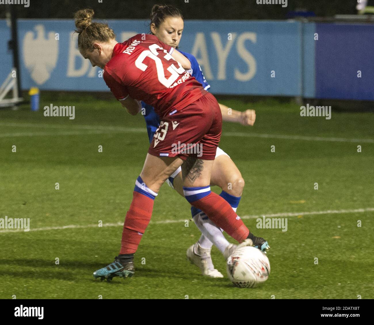 Liverpool, Großbritannien. November 2020. Rachel Rowe von Reading während des Women's Super League Fußballspiels zwischen Everton und Reading im Walton Hall Park Stadium, Liverpool. 14.11.20 Terry Scott Kredit: SPP Sport Pressefoto. /Alamy Live Nachrichten Stockfoto