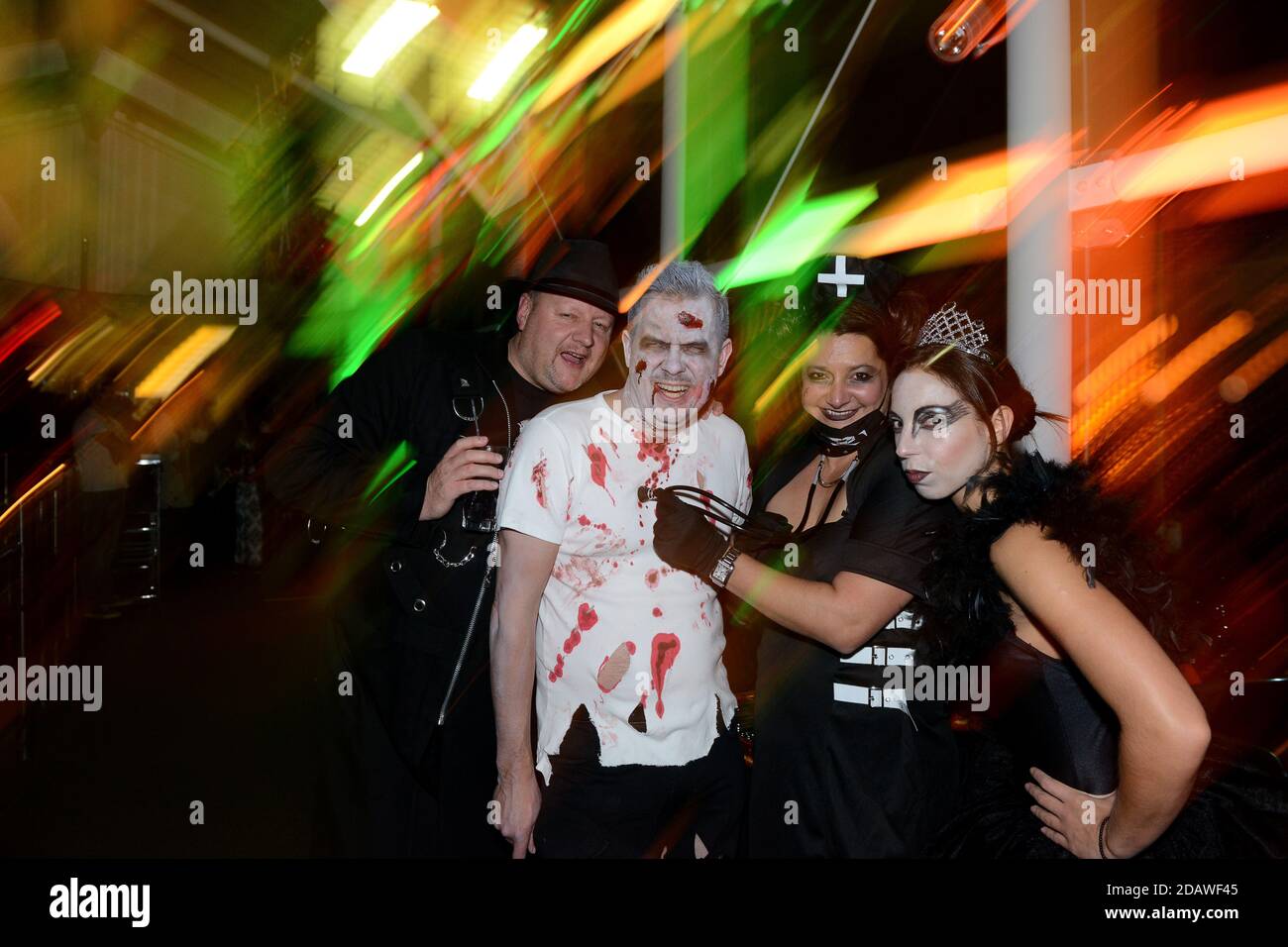 Halloween Party Birmingham UK 2014 Stockfoto