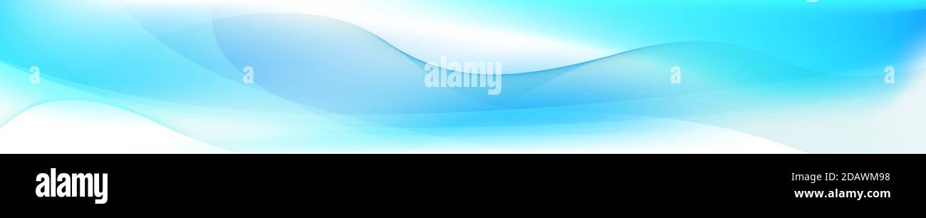 Abstrakter blauer Panoramafenster aus Dreiecken - Illustration Stockfoto