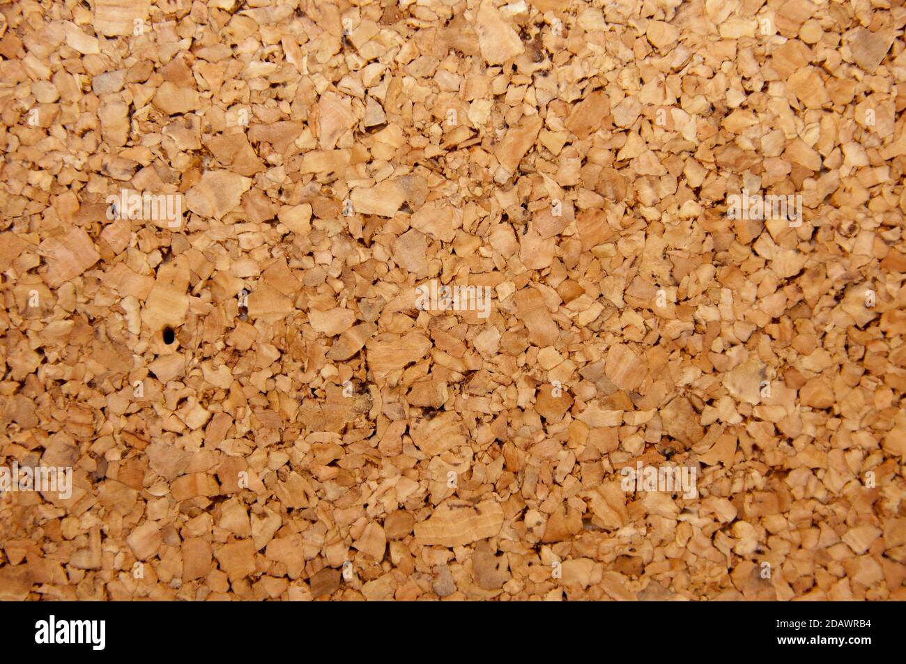 Ein Detail Foto von einem braunen Cork board Stockfoto