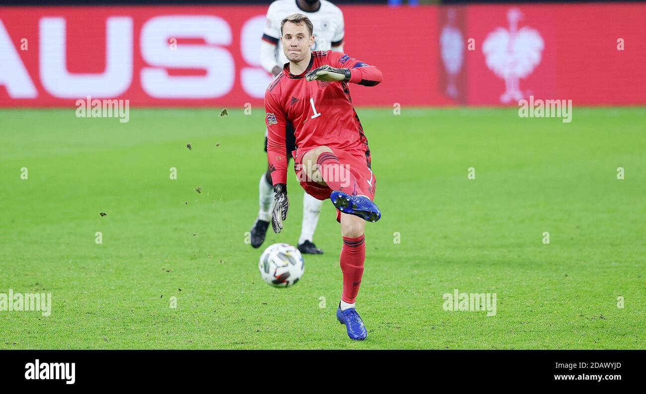 Manuel Neuer von Deutschland während der UEFA Nations League, Qualifikationsspiel zwischen Deutschland und Uktaine am 14. November 2020 in der Red Bull Arena in Leipzig - Foto Ralf Ibing / firo Sportphoto / DPPI / LM Stockfoto