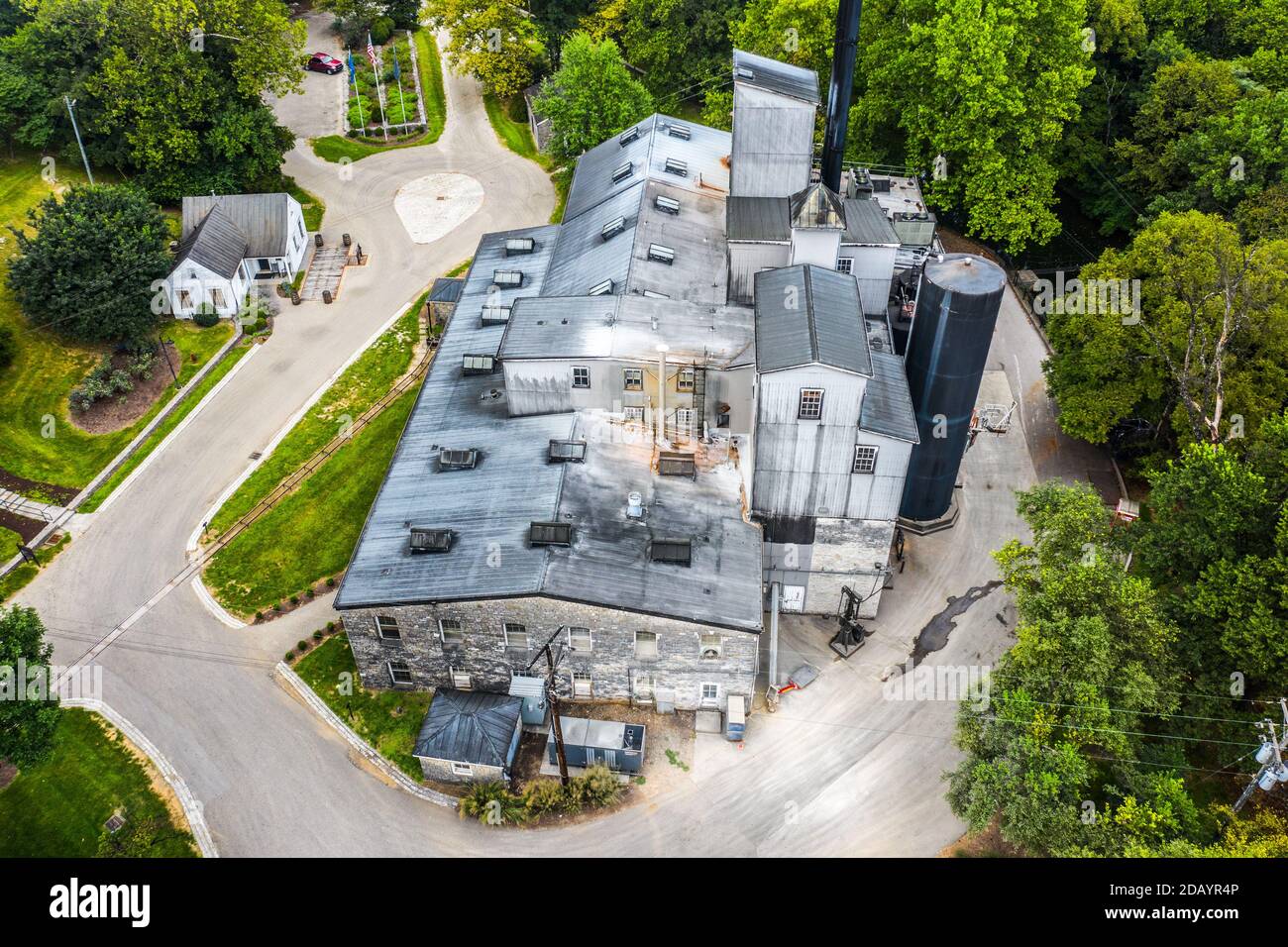 Woodford Reserve Bourbon Distillery, Versailles, Kentucky, USA Stockfoto