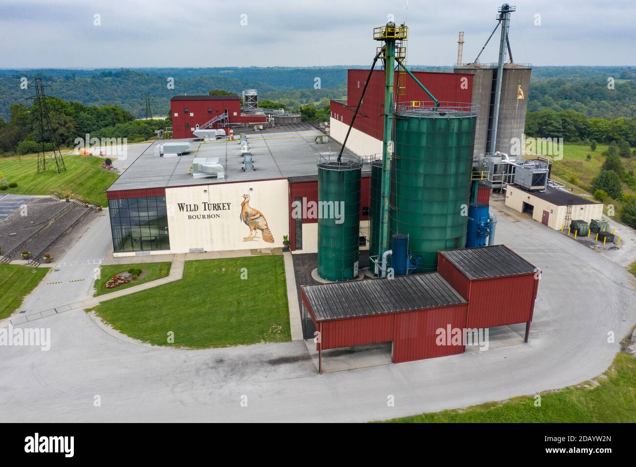 Wild Turkey Bourbon Distillery, Lawrenceburg, Kentucky, USA Stockfoto