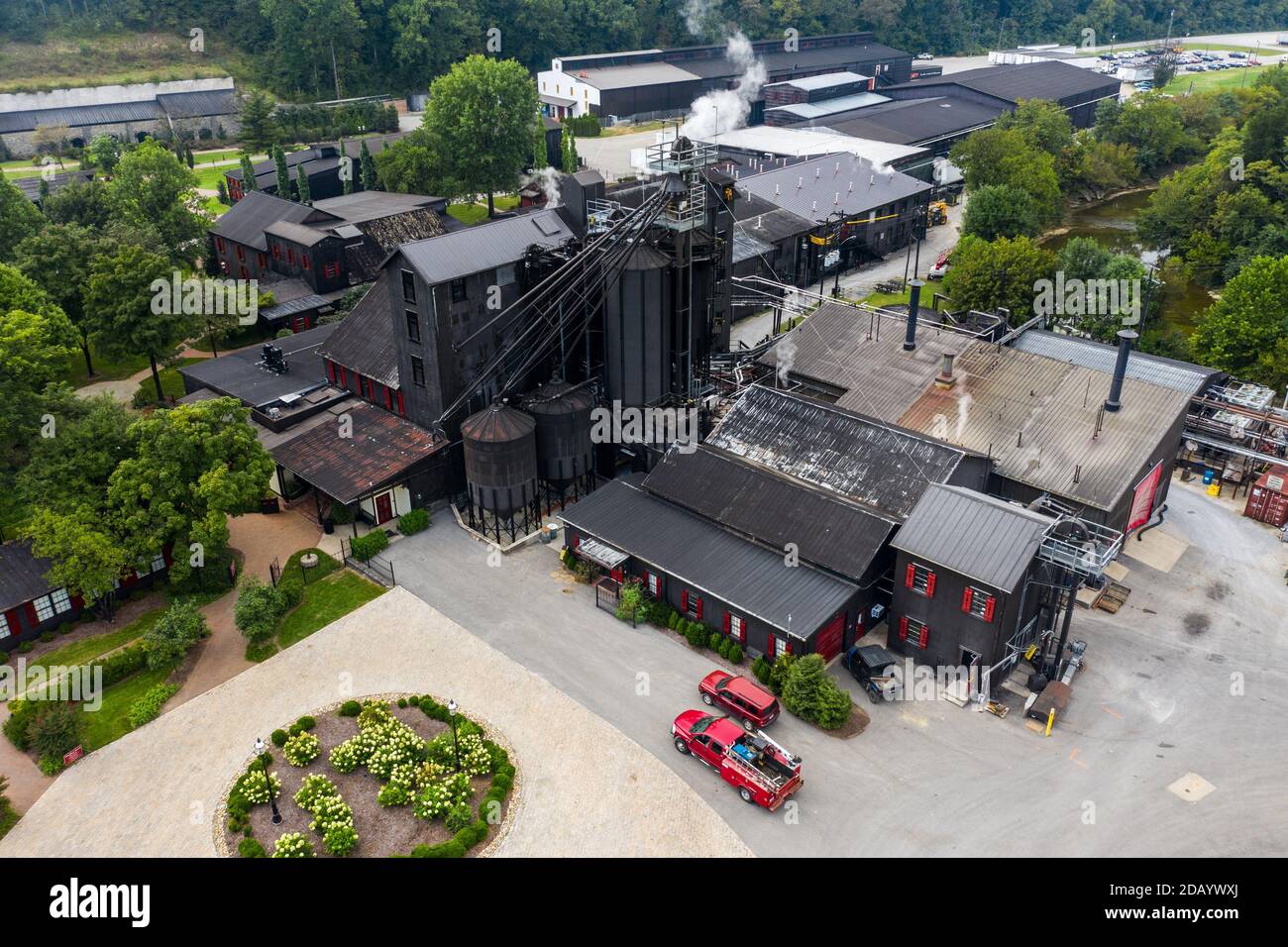 Hersteller Mark Bourbon Distillery, Loretto, Kentucky, USA Stockfoto