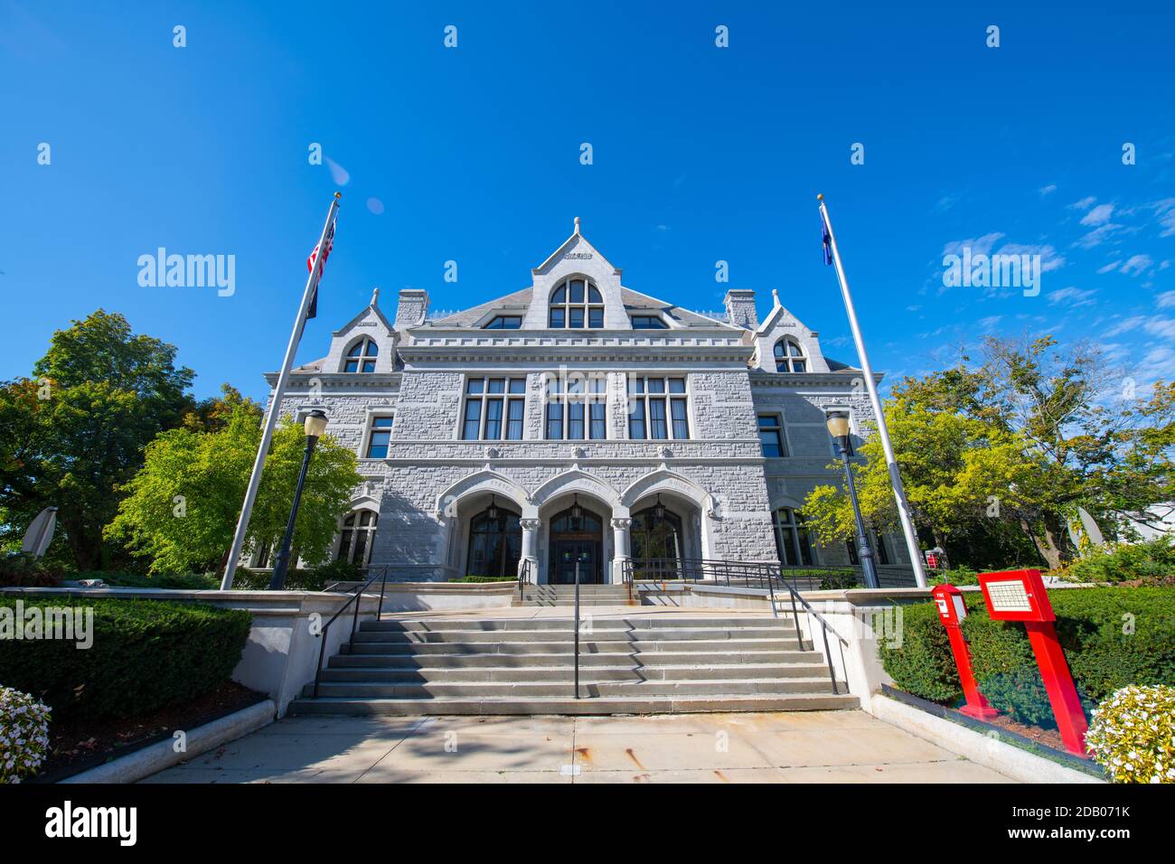 New Hampshire Legislative Office Building, Concord, New Hampshire NH, USA. Das legislative Office Building, erbaut 1884 im viktorianischen Stil, war früher Stockfoto