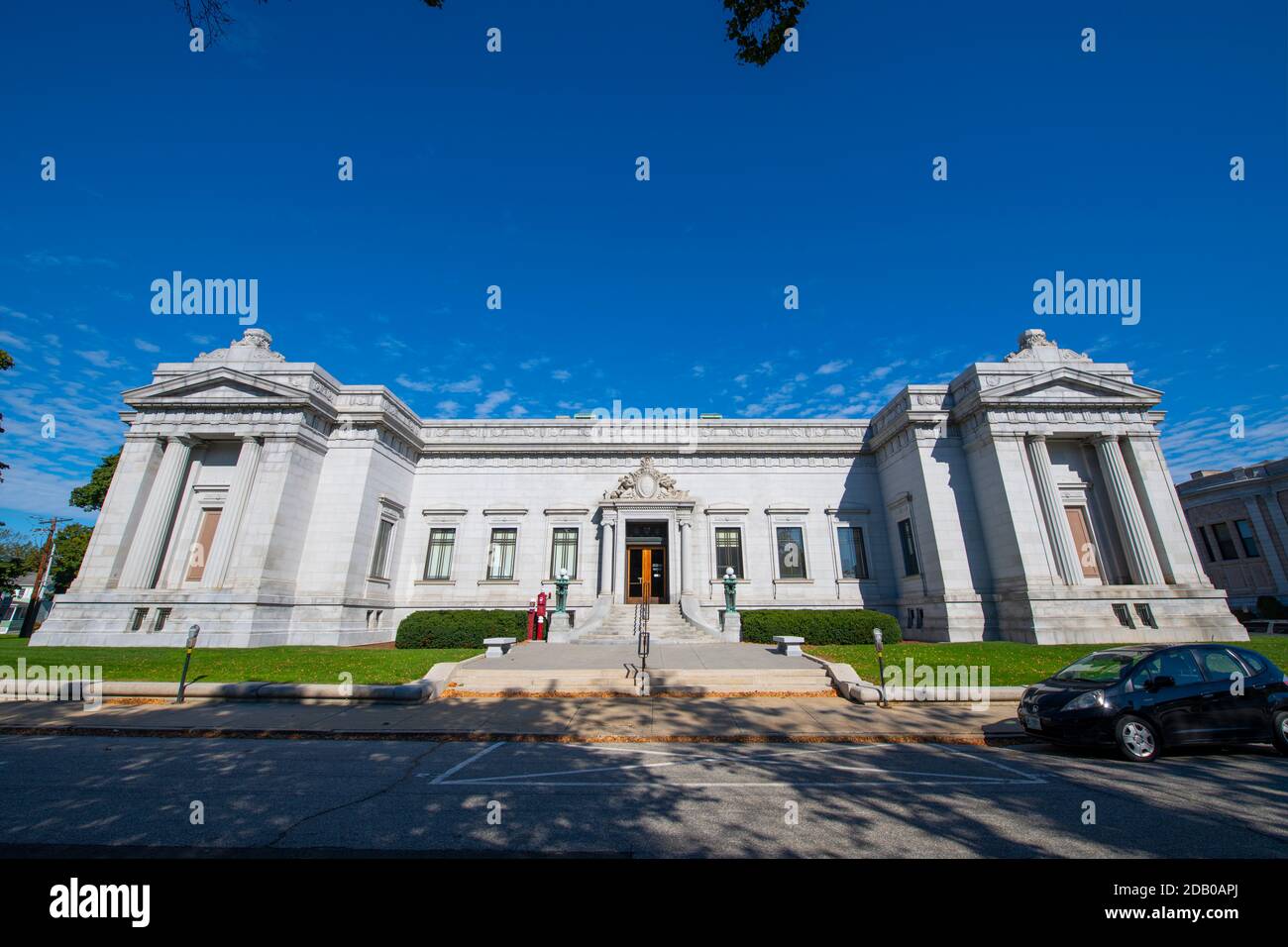 New Hampshire Historical Society ist die Orginazation, die New Hampshire Geschichte in der Innenstadt von Concord neben dem State Capitol, State of New Hamp rettet Stockfoto