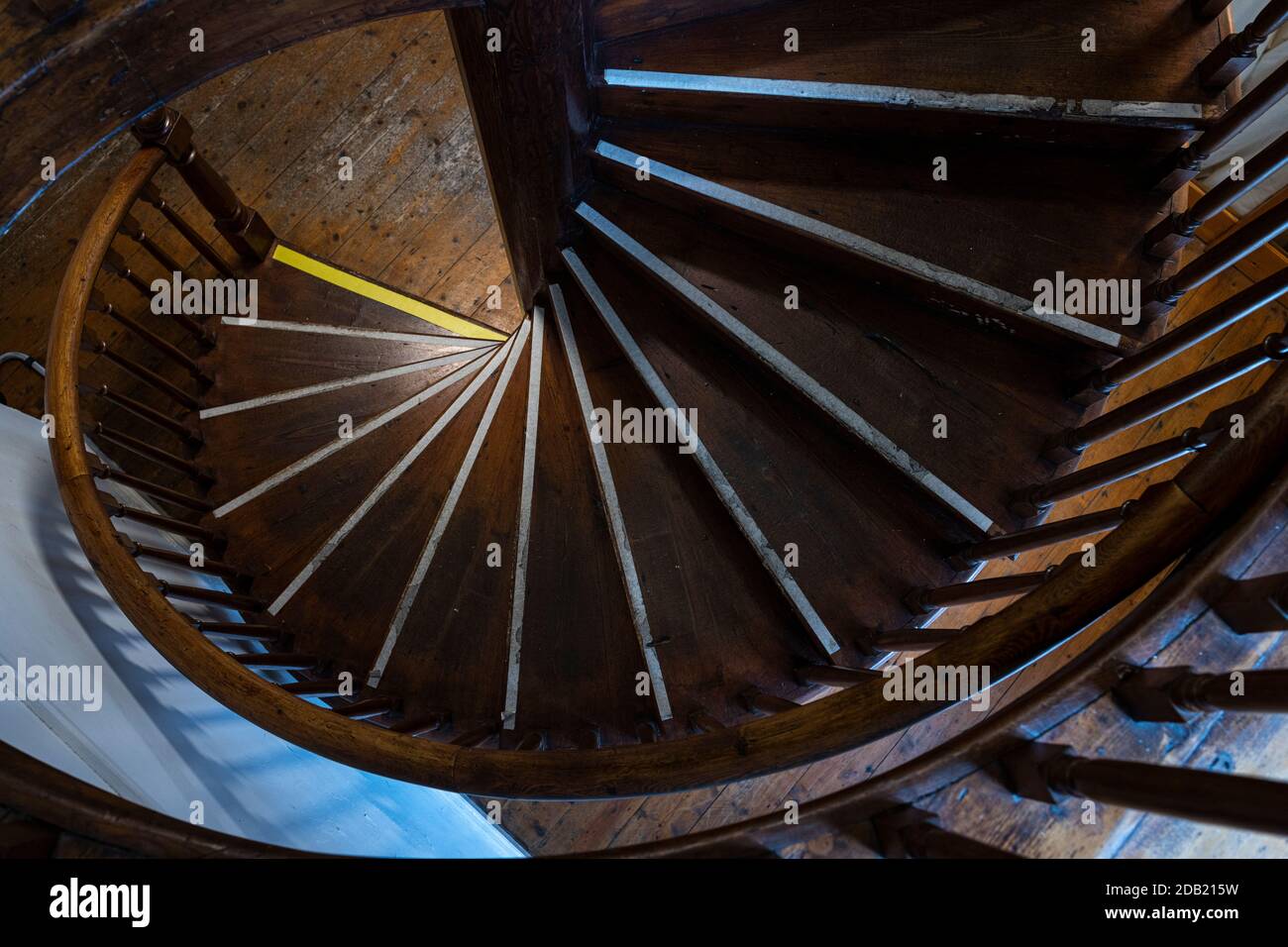 Wendeltreppe in Rothe House, Kilkenny, County Kilkenny, Irland Stockfoto