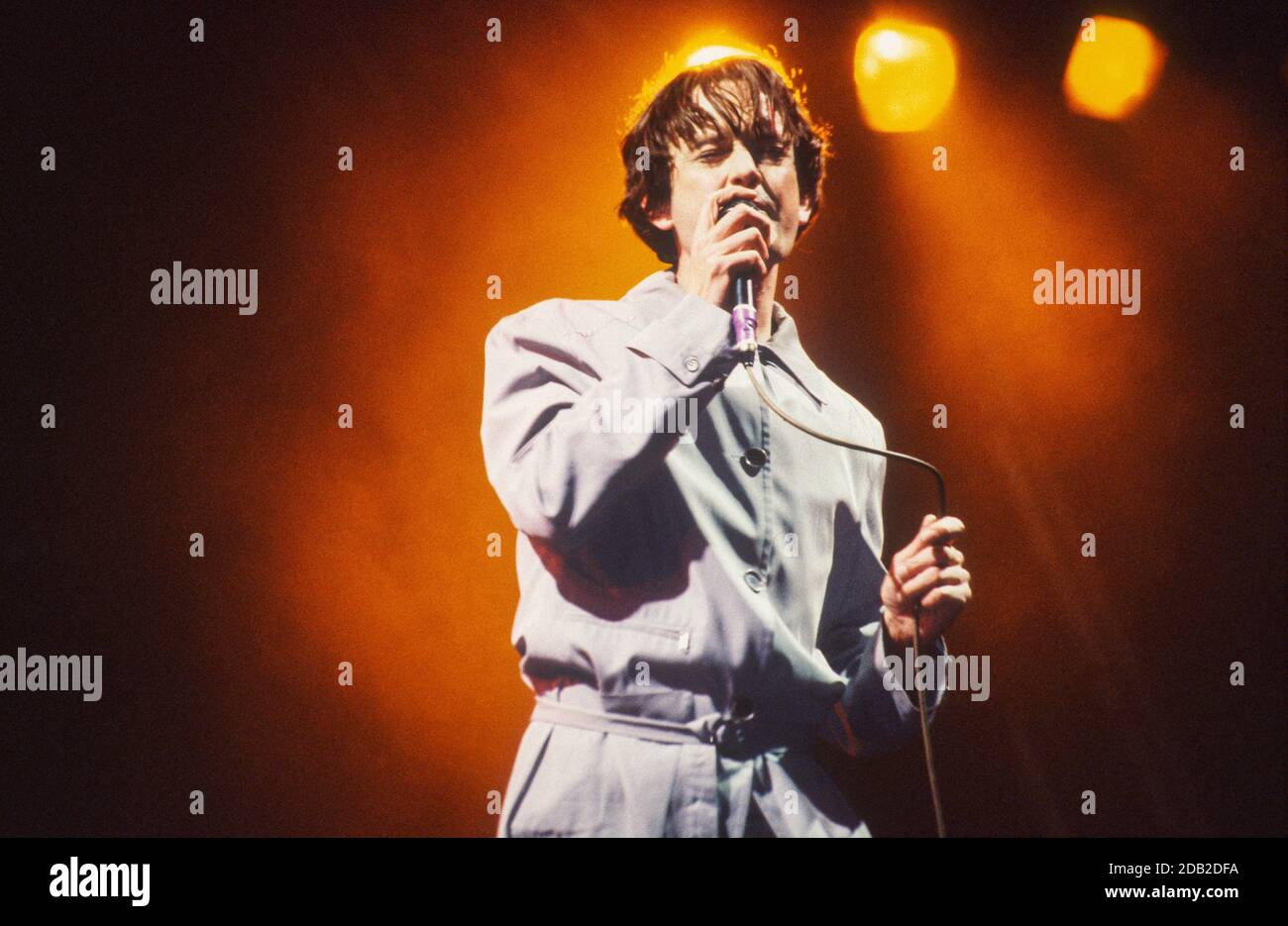 Pulp beim Glastonbury Festival 1998, Worthy Farm Somerset, England. Stockfoto