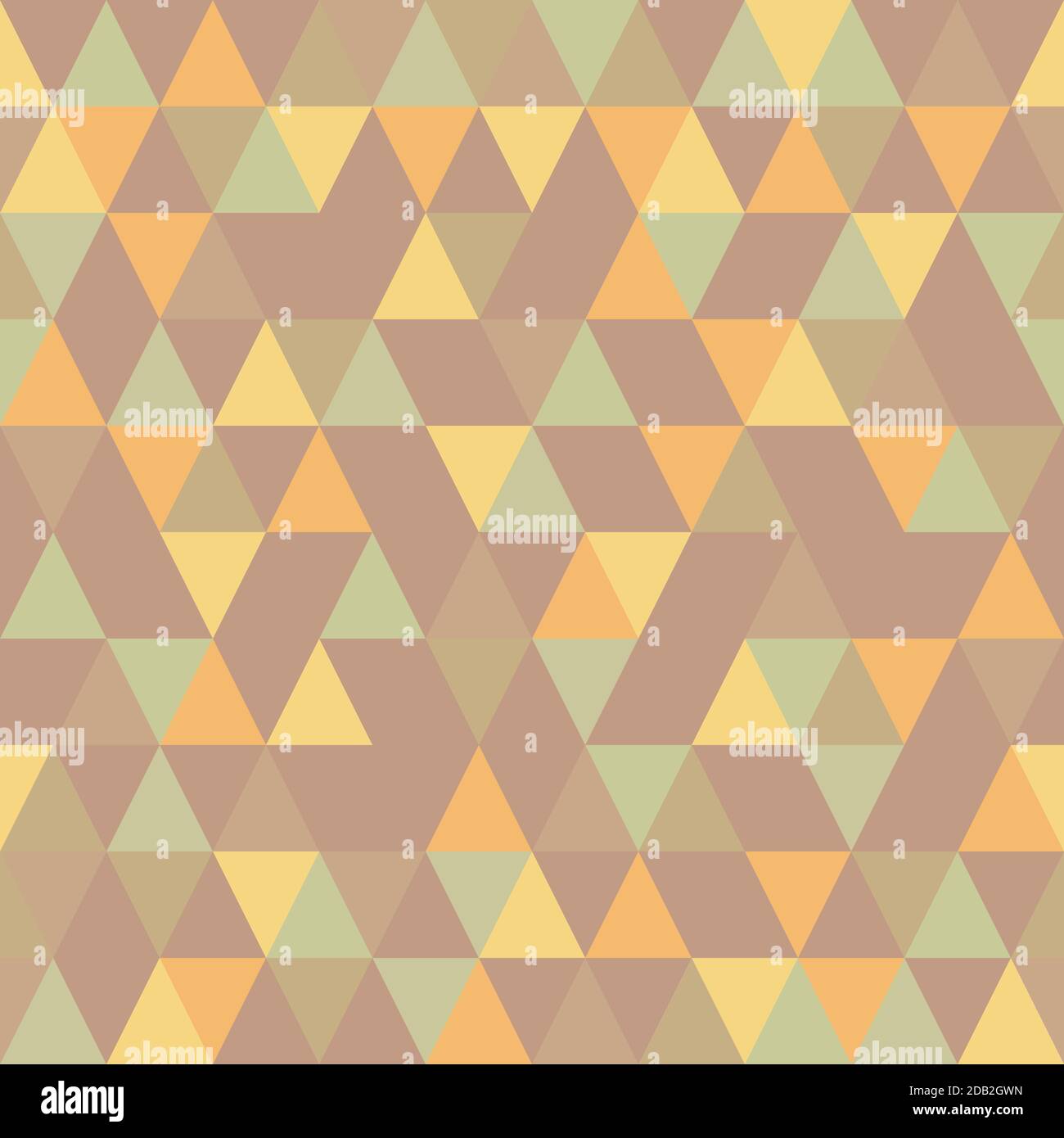 Nahtloses Dreieck-Muster in Pastelltönen. Vektorhintergrund. Geometrische abstrakte Textur Stock Vektor