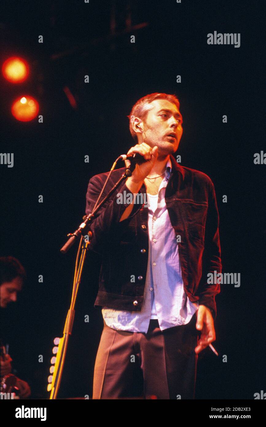 Die Tindersticks beim Guilfest, dem Guildford Festival 2001 Stockfoto