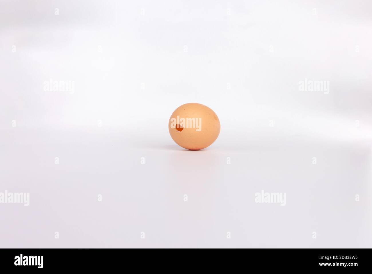 Leeres Ei, Eierschale, Bastelaktivitäten für Kinder Stockfoto