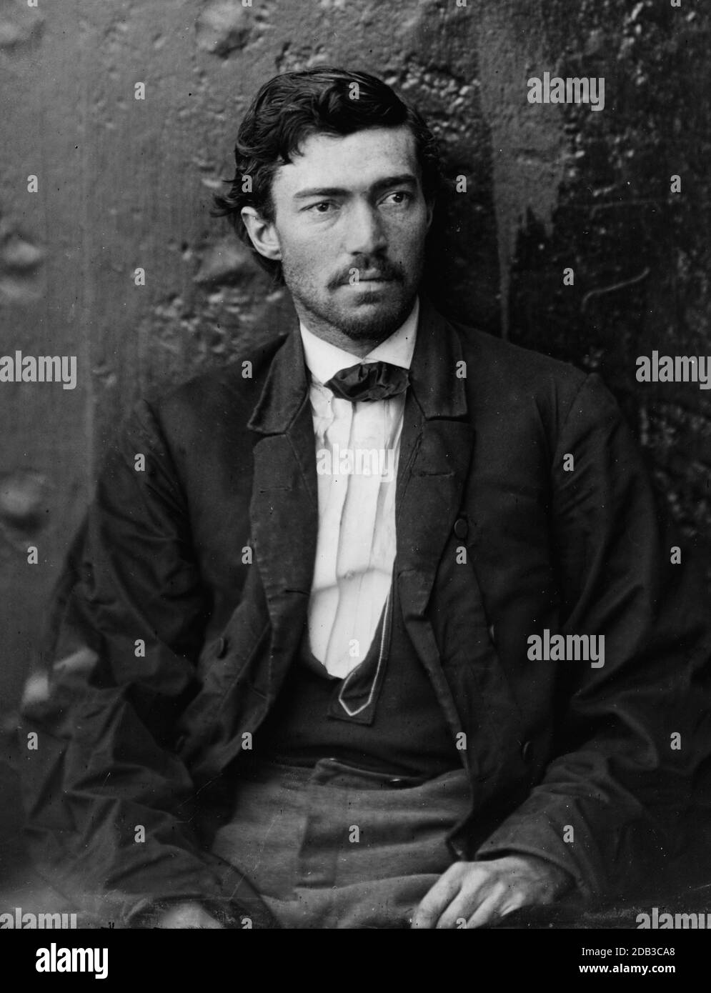 Washington Navy Yard, D.C. Samuel Arnold, ein Verschwörer. Stockfoto
