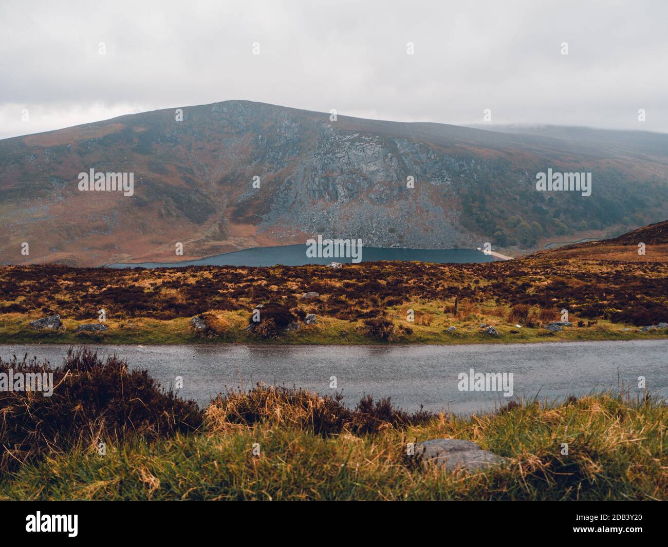 Hotelzimmer in Irland für drei Personen Stockfoto