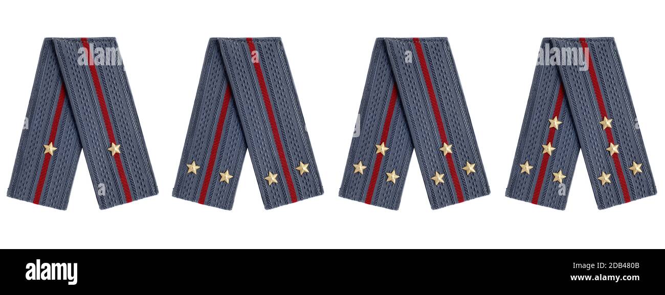 Polizei Uniform da die Sowjetunion Stockfoto