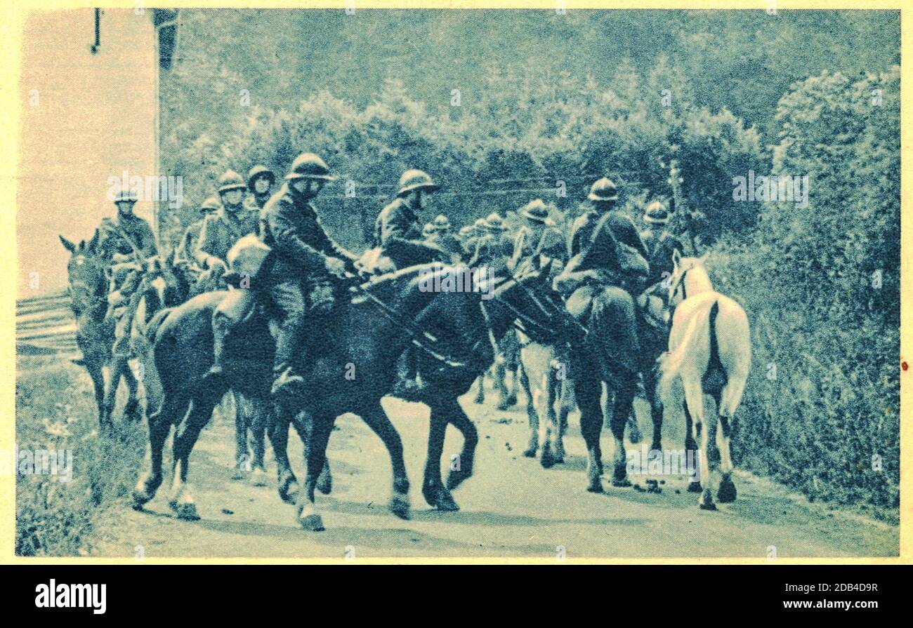 Französische Kavallerie. Das Kavalleriekorps Französisch Corps de