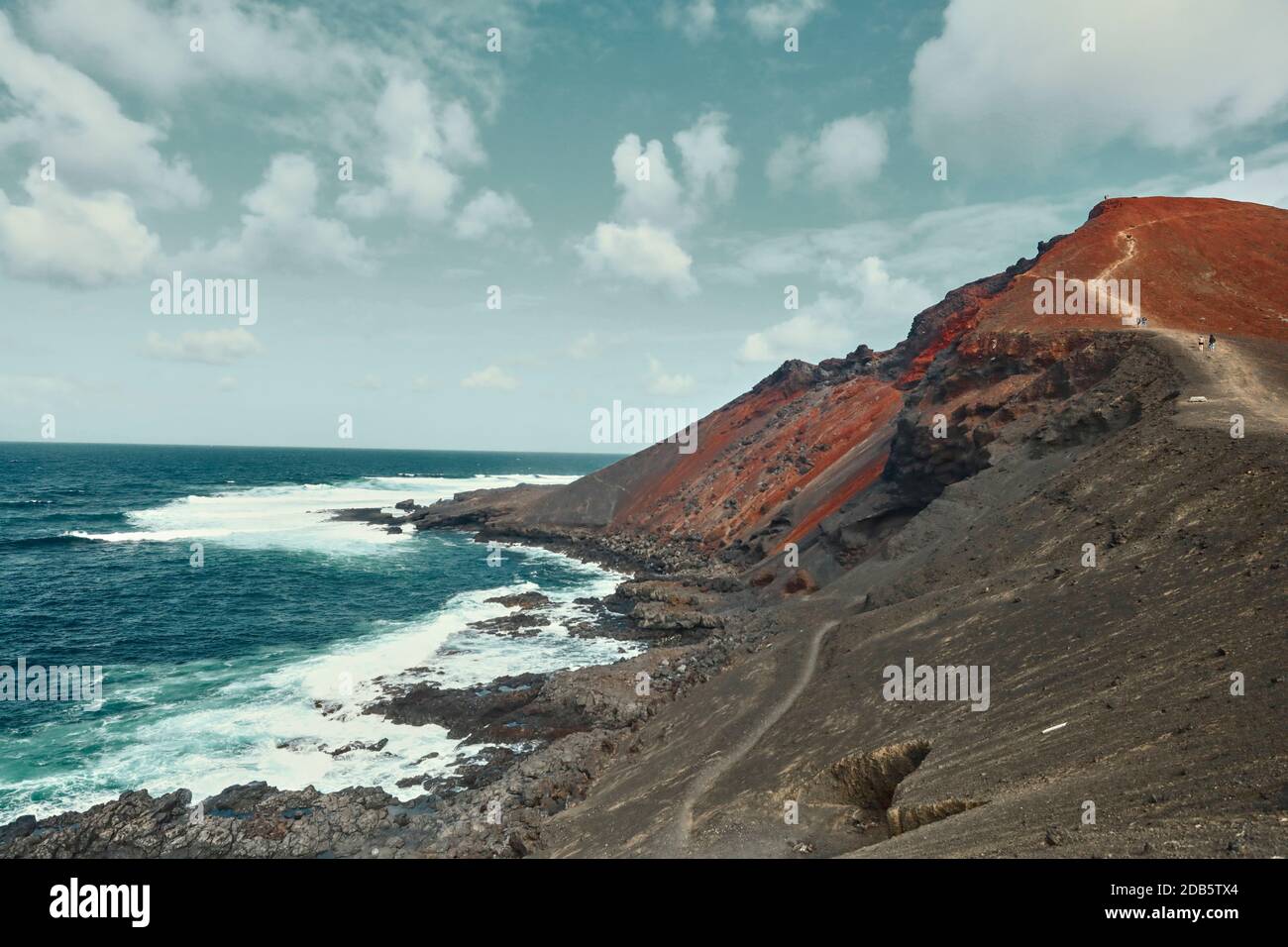 Lanzarote Landschaften Stockfoto