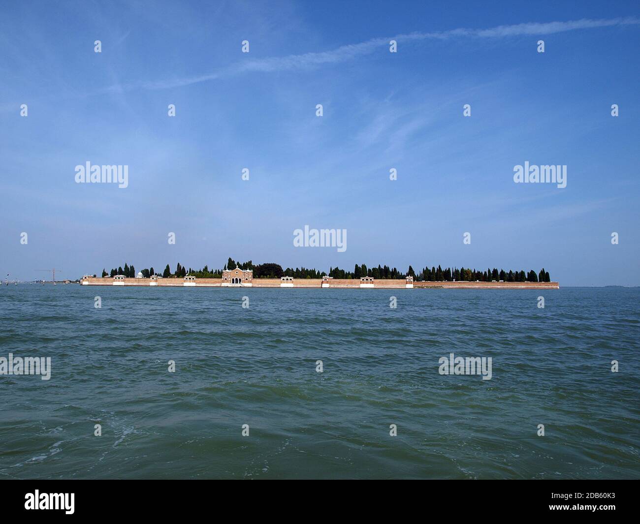 Venedig - San Michele Island, Friedhof, Stockfoto