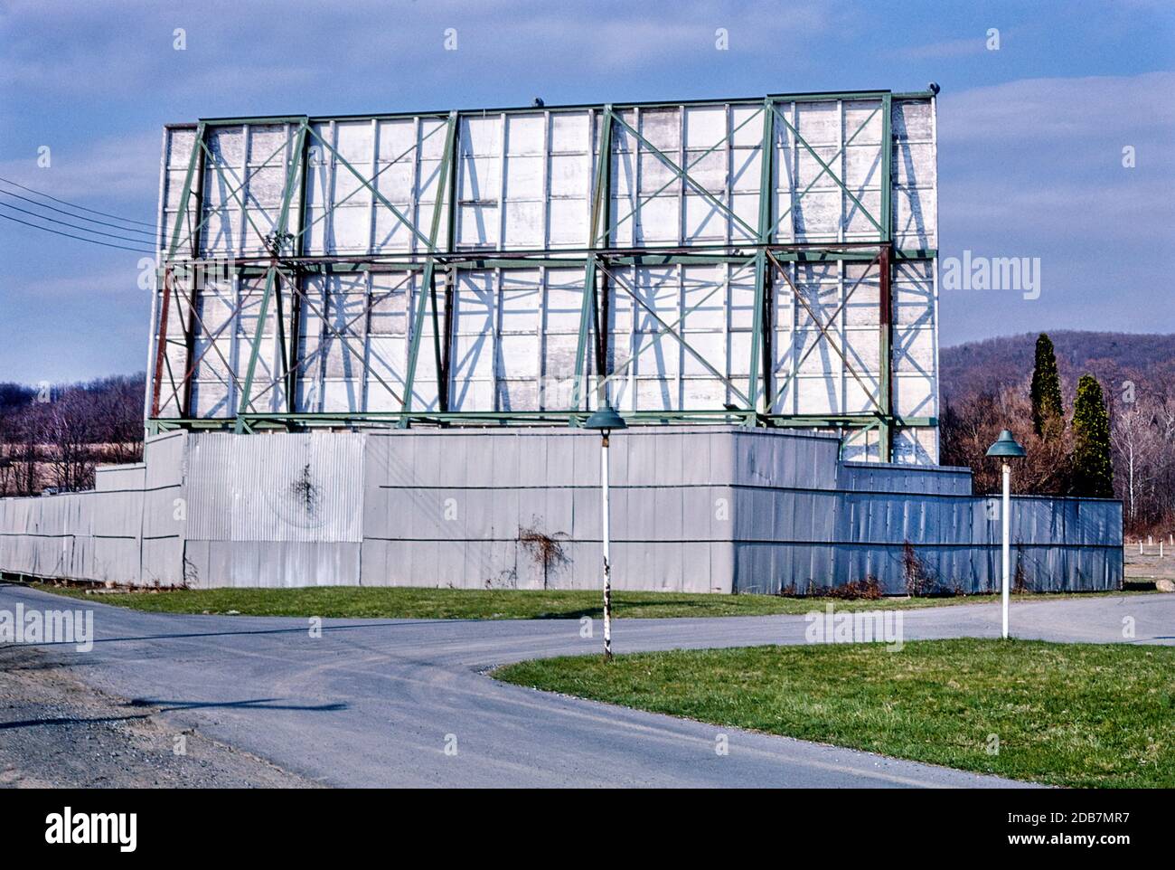Red Run Drive-in Theater, Route 16, Rouzerville, Pennsylvania, USA, John Margolies Roadside America Photograph Archive, 1982 Stockfoto