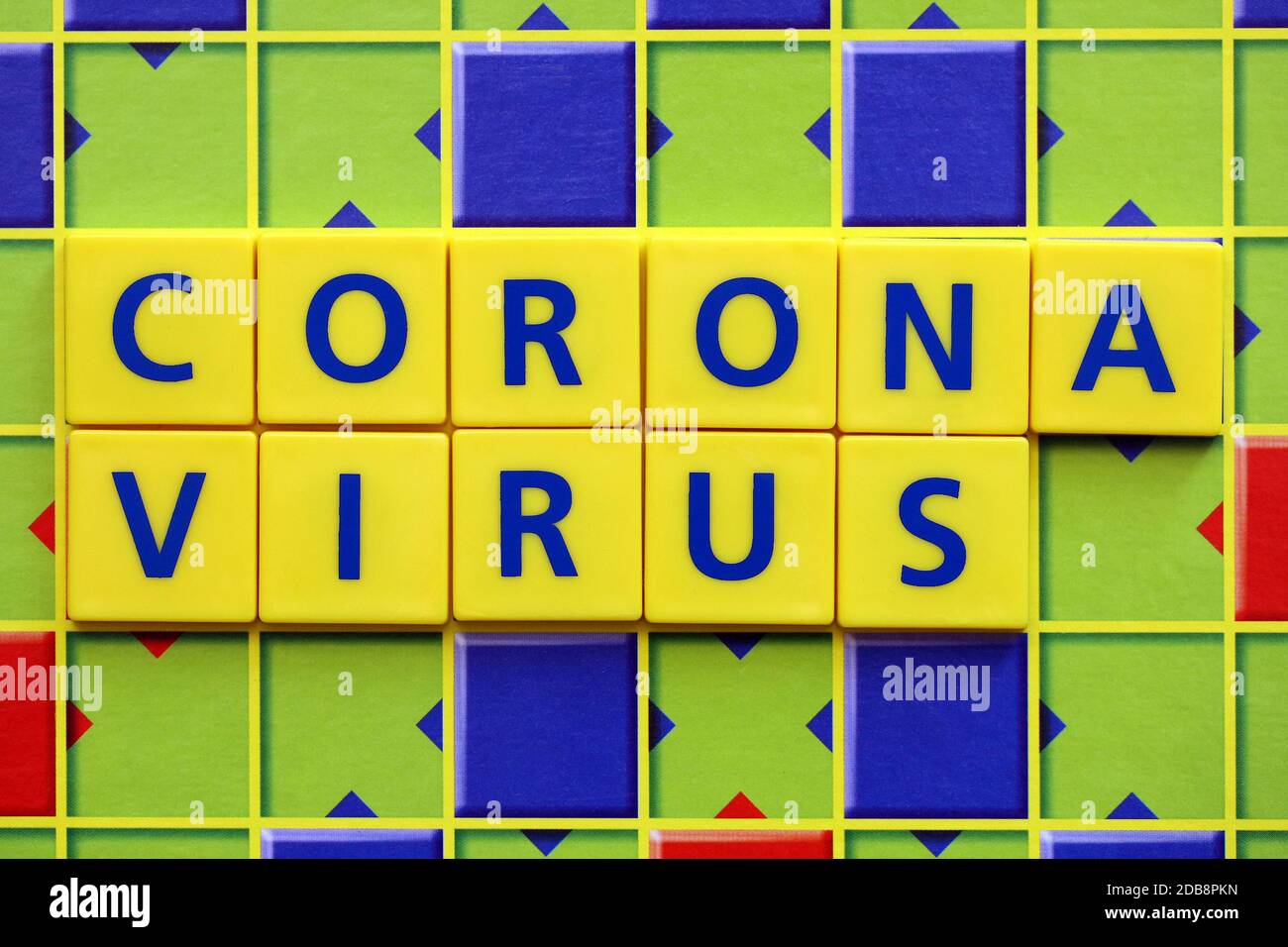 Corona-Virus Stockfoto