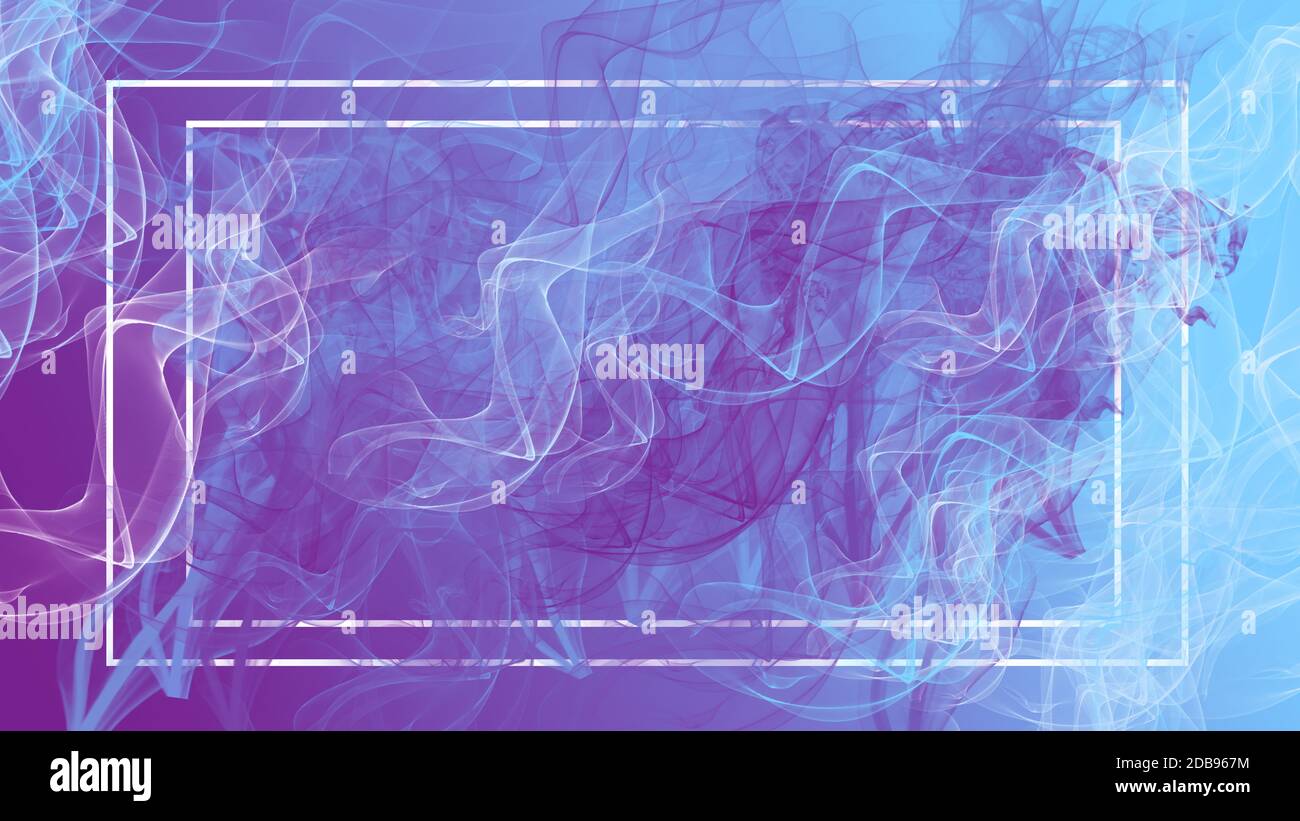 Bunte Smoke Linie Farbe spritzt Stock Illustration Stockfoto