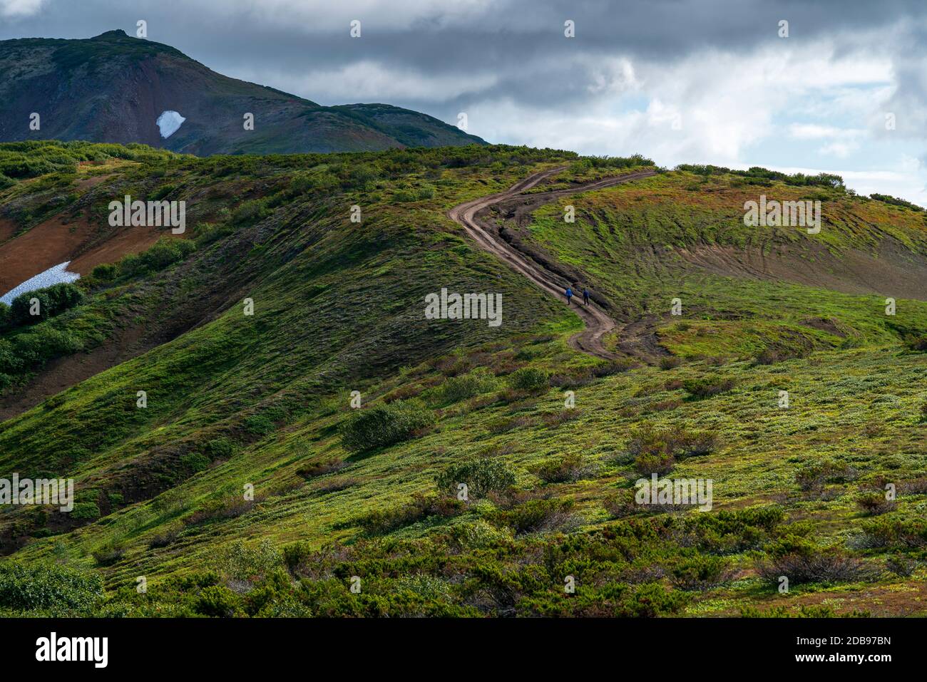 Berglandschaft, Kamtschatka, Russland Stockfoto