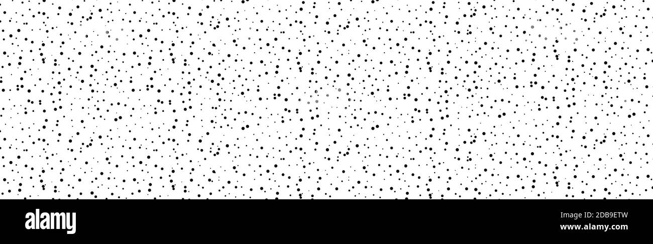 Viele Punkte auf einem weißen Hintergrund Panorama Stock Vektor