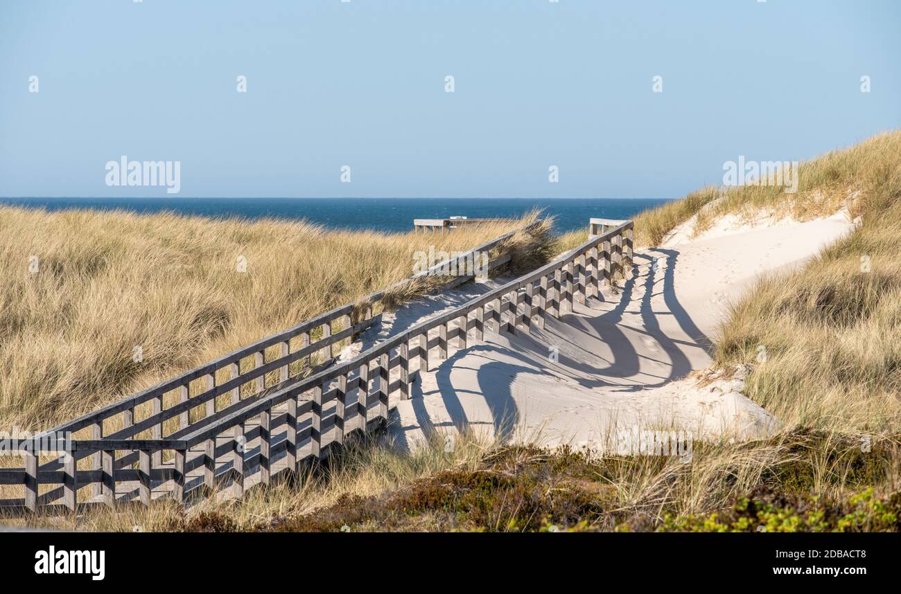 Nordseeküste Stockfoto