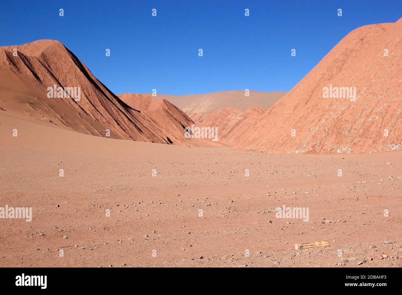 Landschaft in der Nähe des Dorfes Tolar Grande in der Provinz Salta im Nordwesten Argentiniens. Es befindet sich in der Mitte der Puna de Atacama, 357 km entfernt Stockfoto