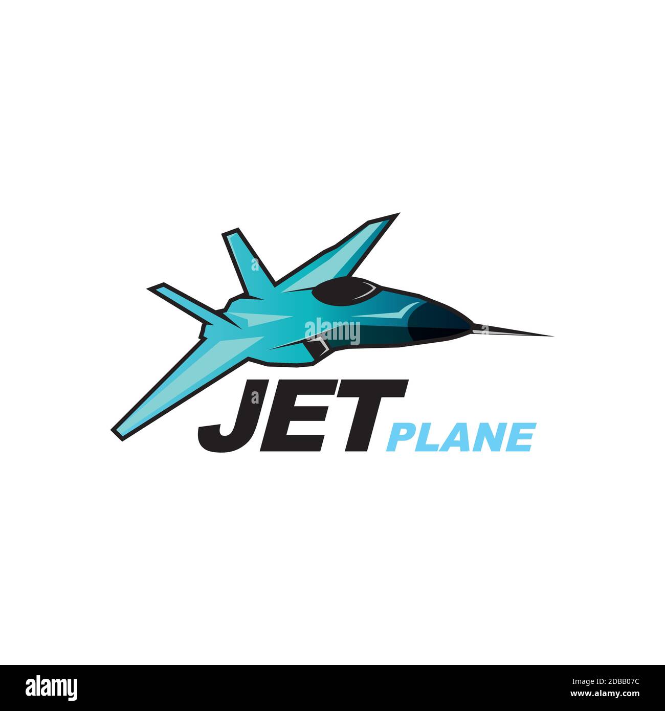 Jet symbol Logo Design vector Template Stock Vektor