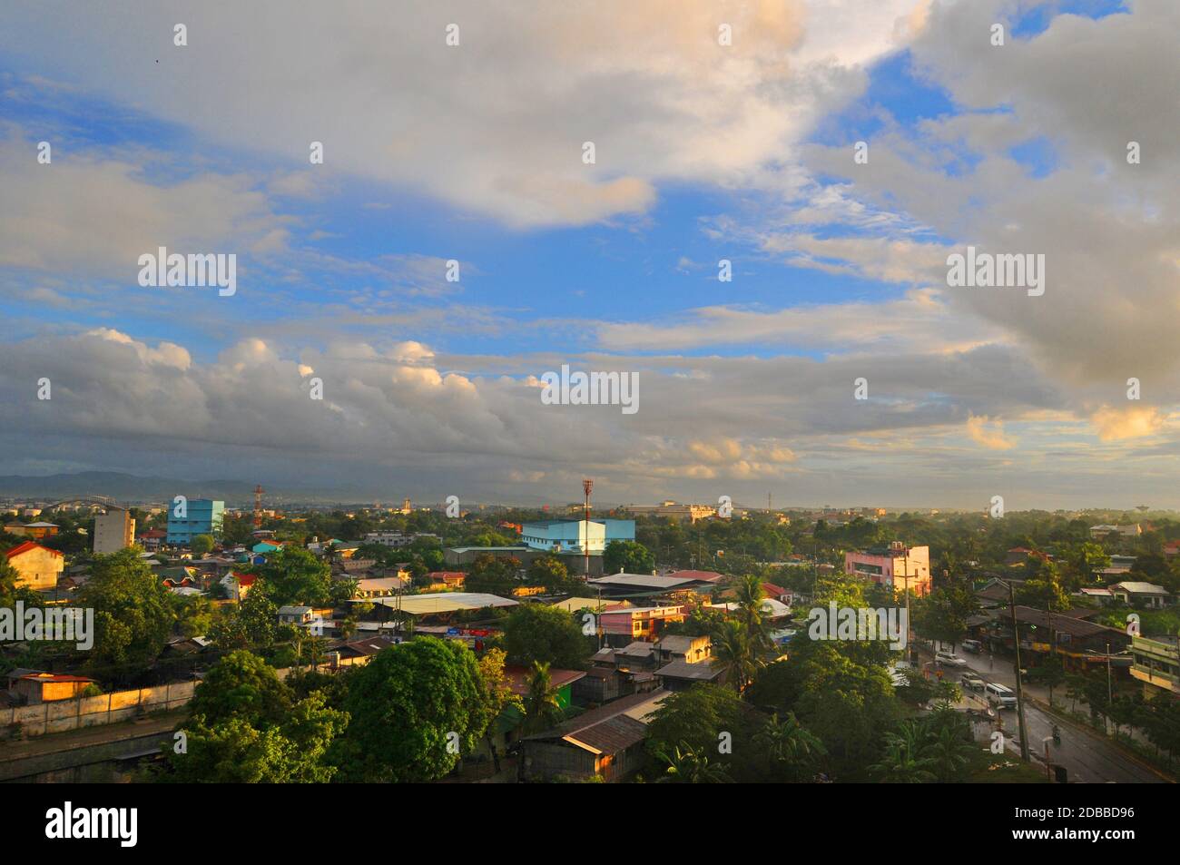 Stadtansicht von Cebu-City Stockfoto