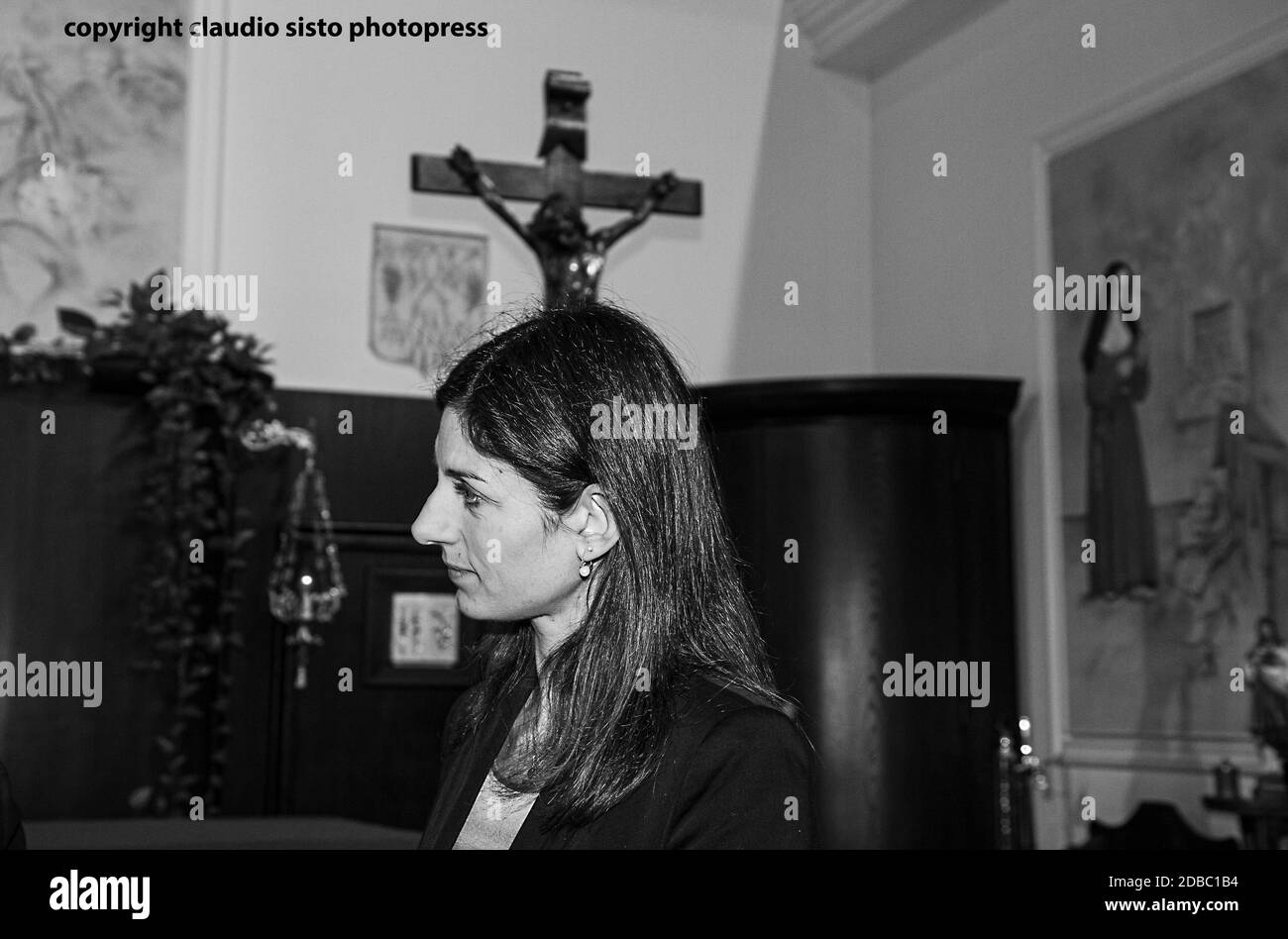 Roma Virginia Raggi Stockfoto