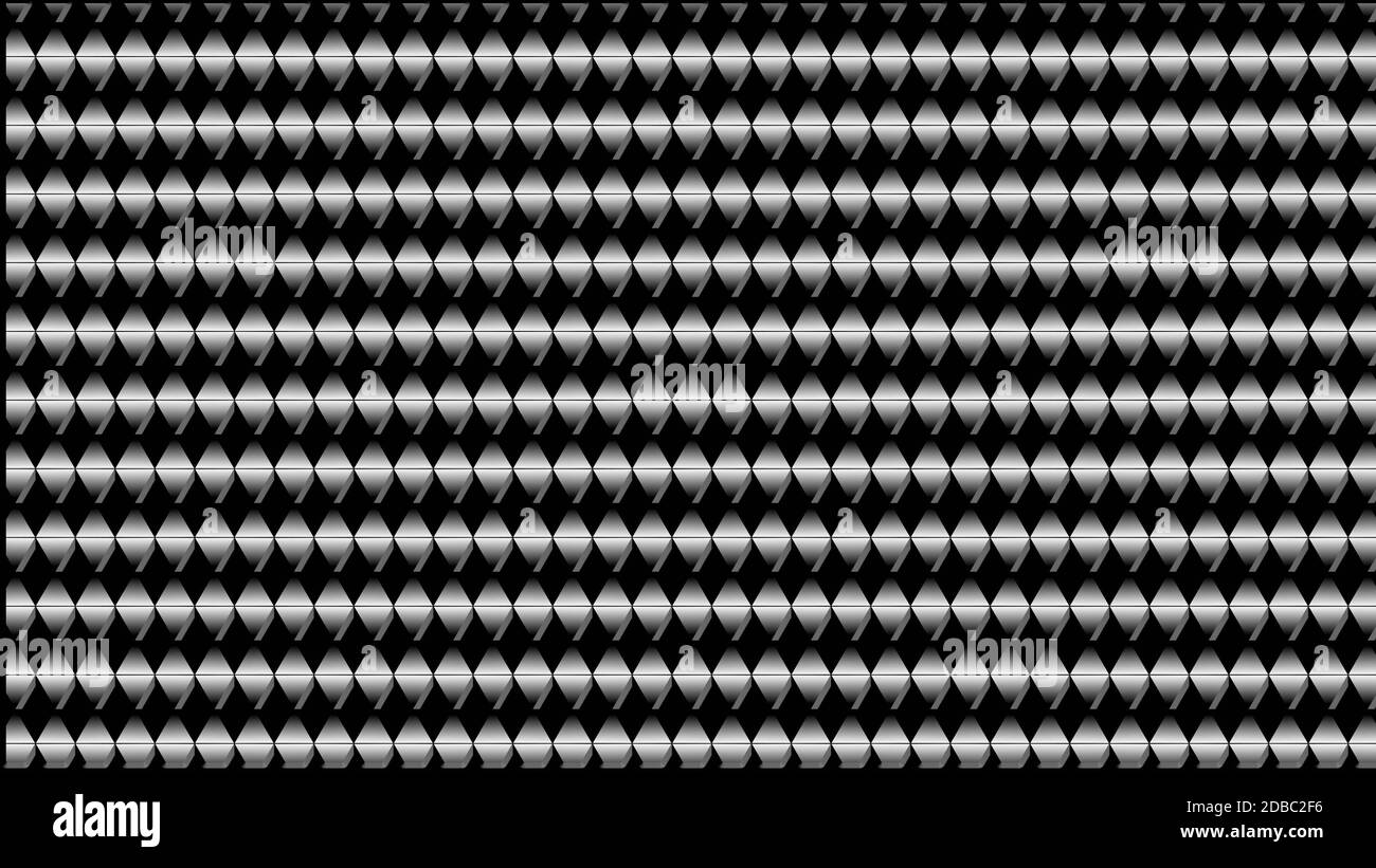 Karbon-Grafikelemente auf dunklem Hintergrund dargestellt Stockfoto
