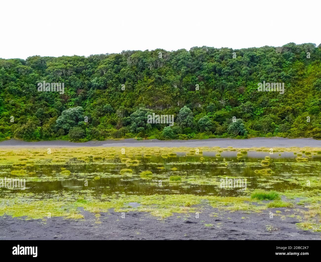 Irazu Vulkan Nationalpark, Cartago, Costa Rica Stockfoto