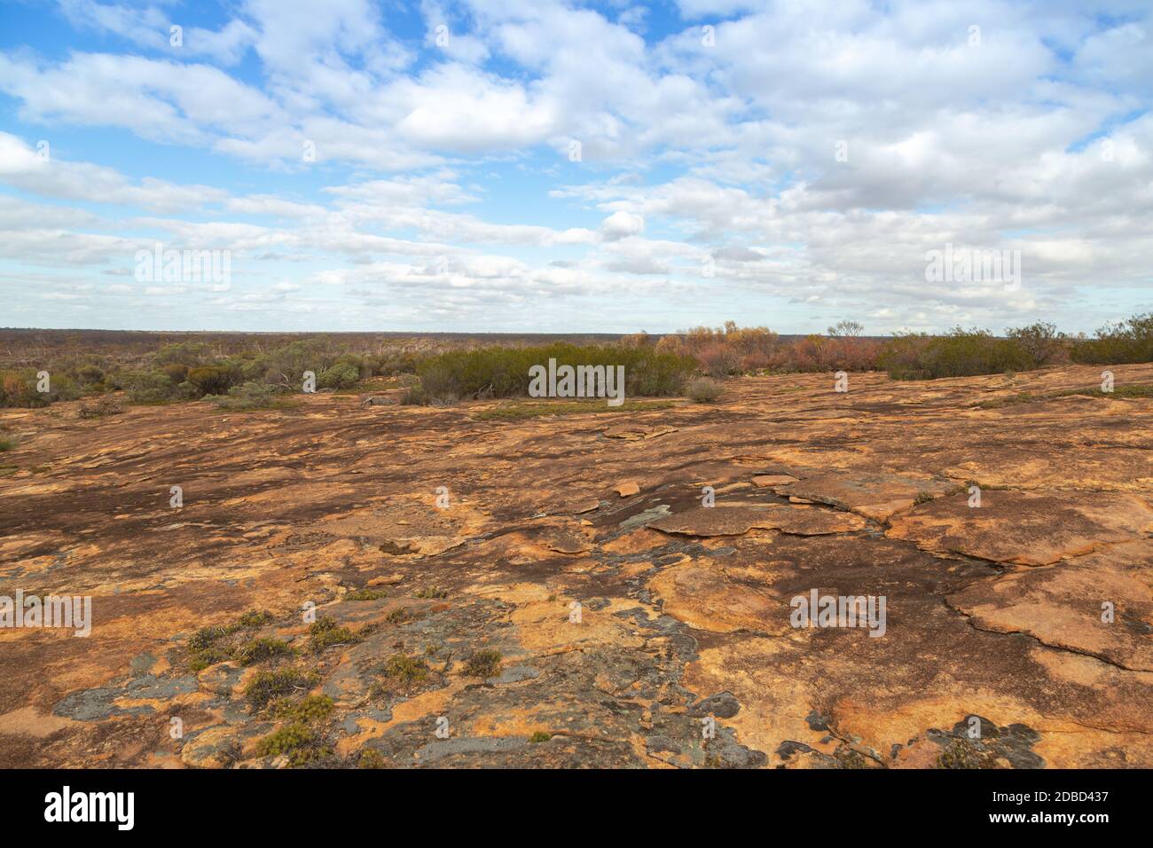 The Disappointment Rock an der Hyden-Norseman-Road, Western Australia Stockfoto