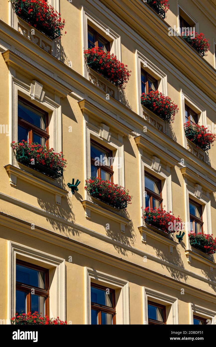 Die Altstadt von Karlovy Vary Stockfoto
